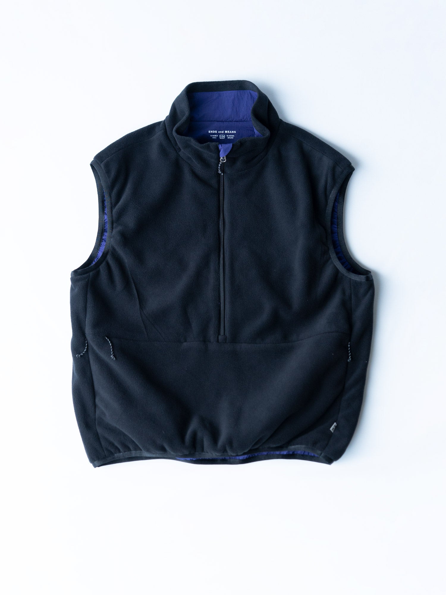ENDS AND MEANS　Down Vest　メンズ ENDS and MEANS | ダウンベスト | ネイビー - CHANTILLY-2F