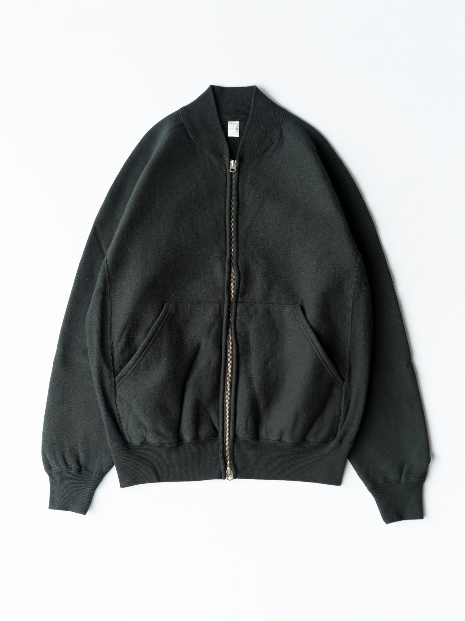 ENDS and MEANS Zip Rib Neck Sweat – CUXTON HOUSE