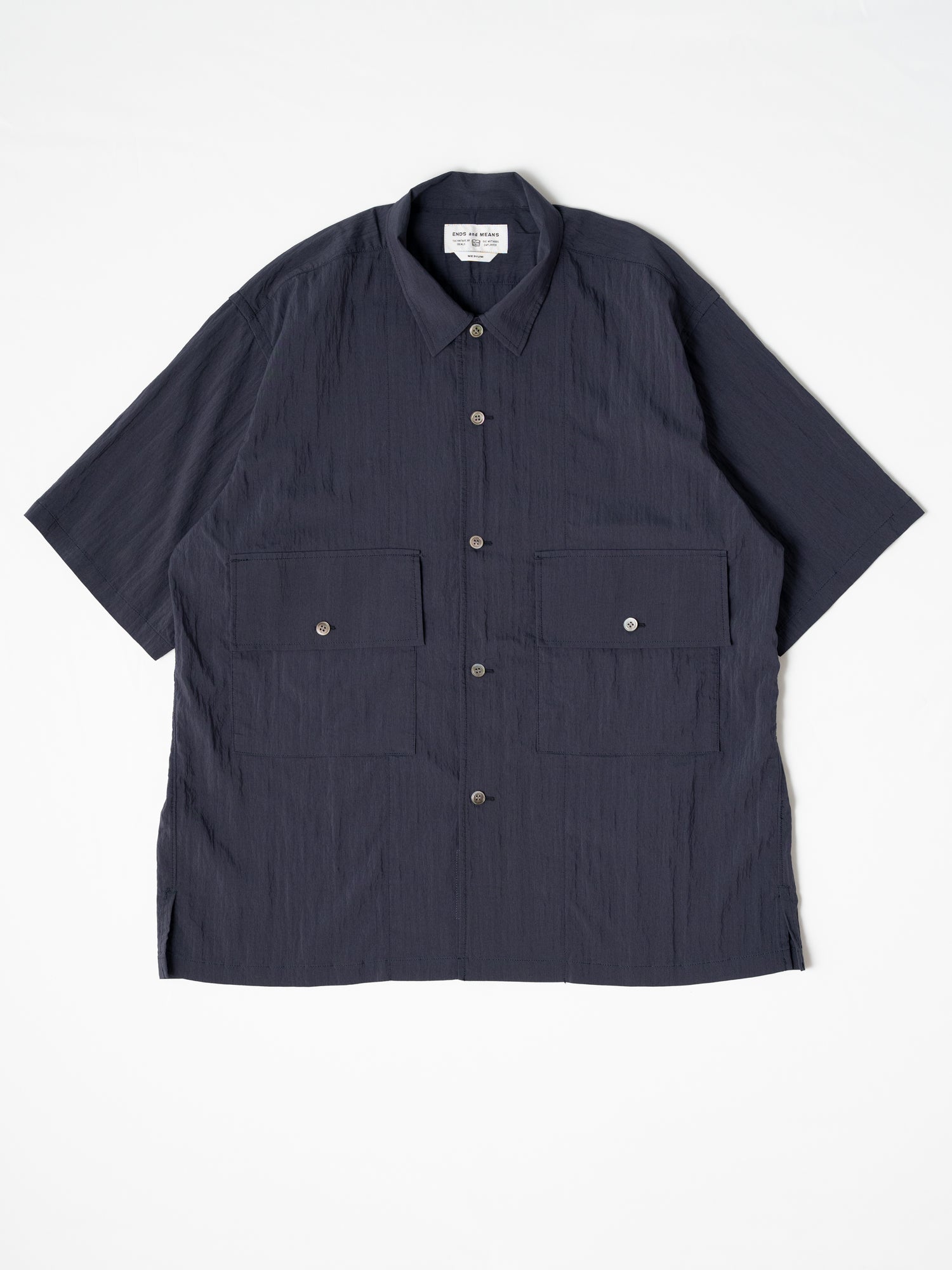 ENDS and MEANS Corfu Shirts シャツ L ENDS and MEANS Corfu Shirts – CUXTON HOUSE