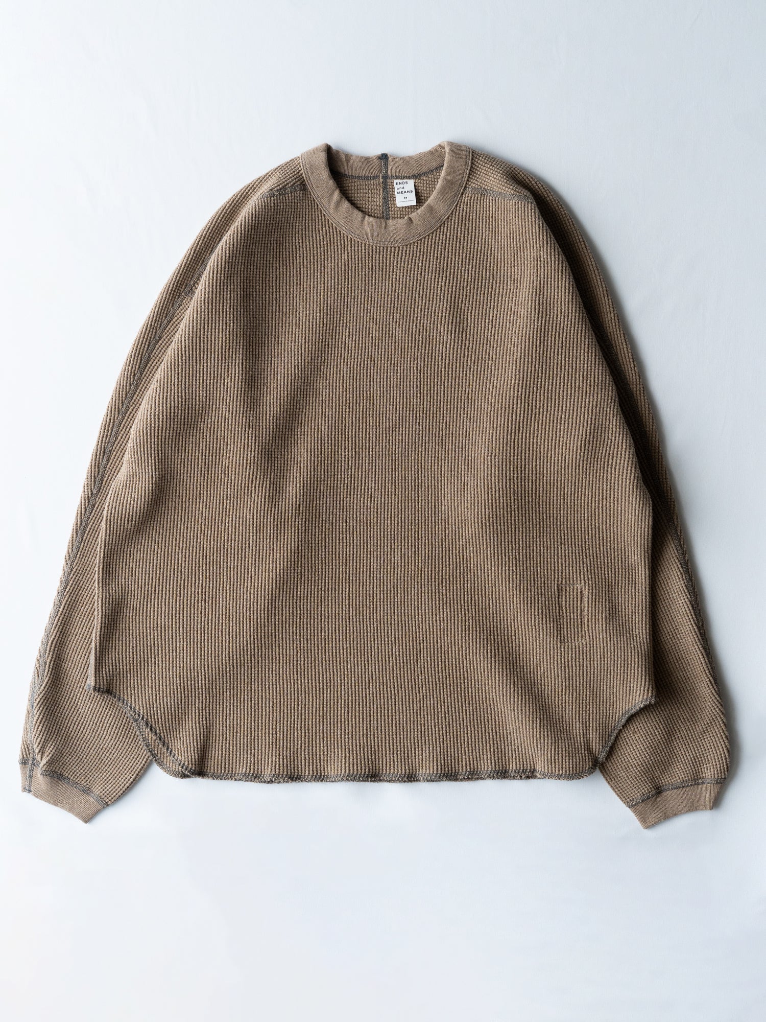 トップス ENDS and MEANS / Waffle Thermal L/S ENDS and MEANS Waffle Thermal – CUXTON HOUSE