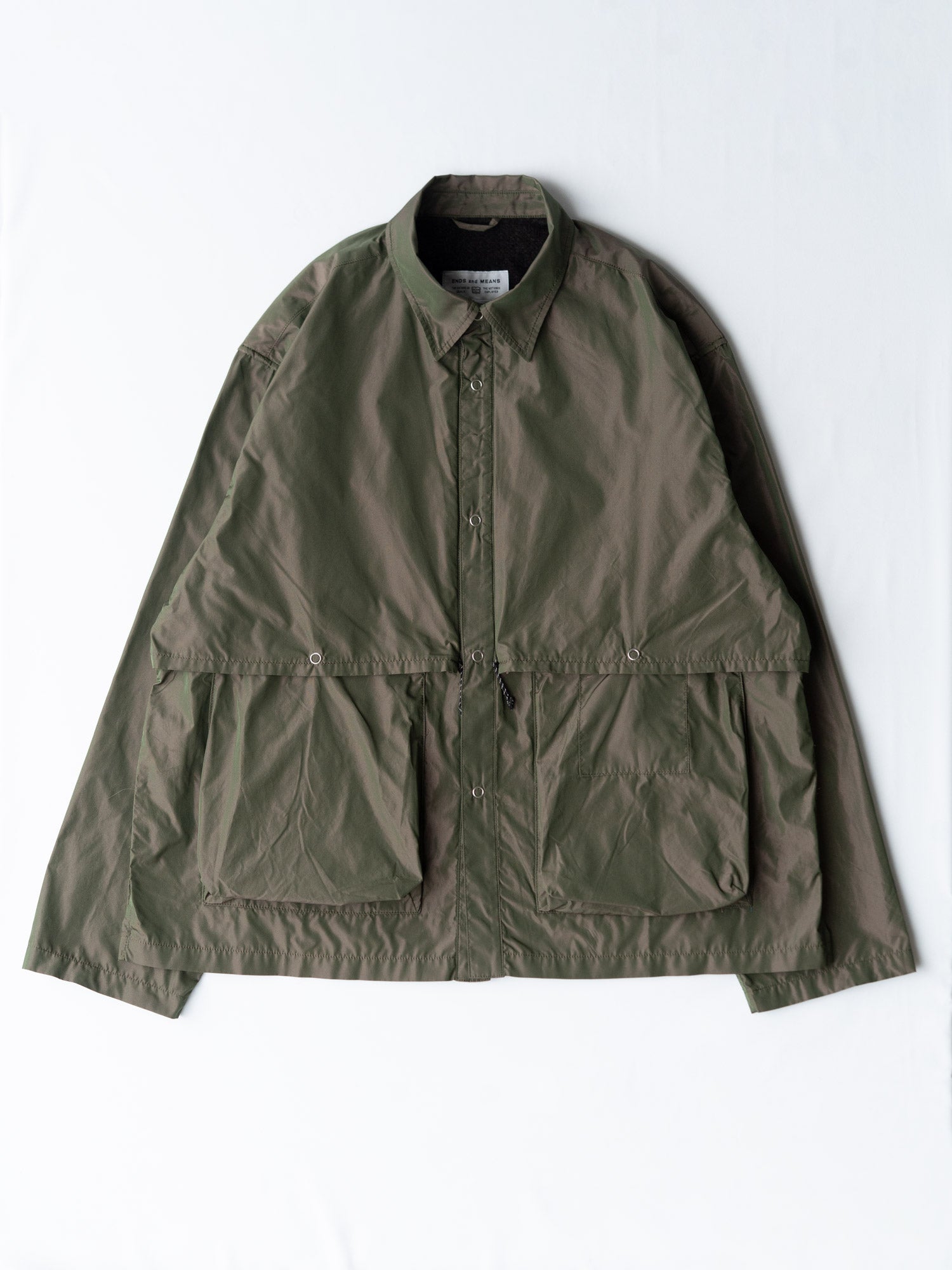 ジャケット・アウター ends and means utility light jacket XL ENDS and MEANS Utility Light Shirts Jacket – CUXTON HOUSE