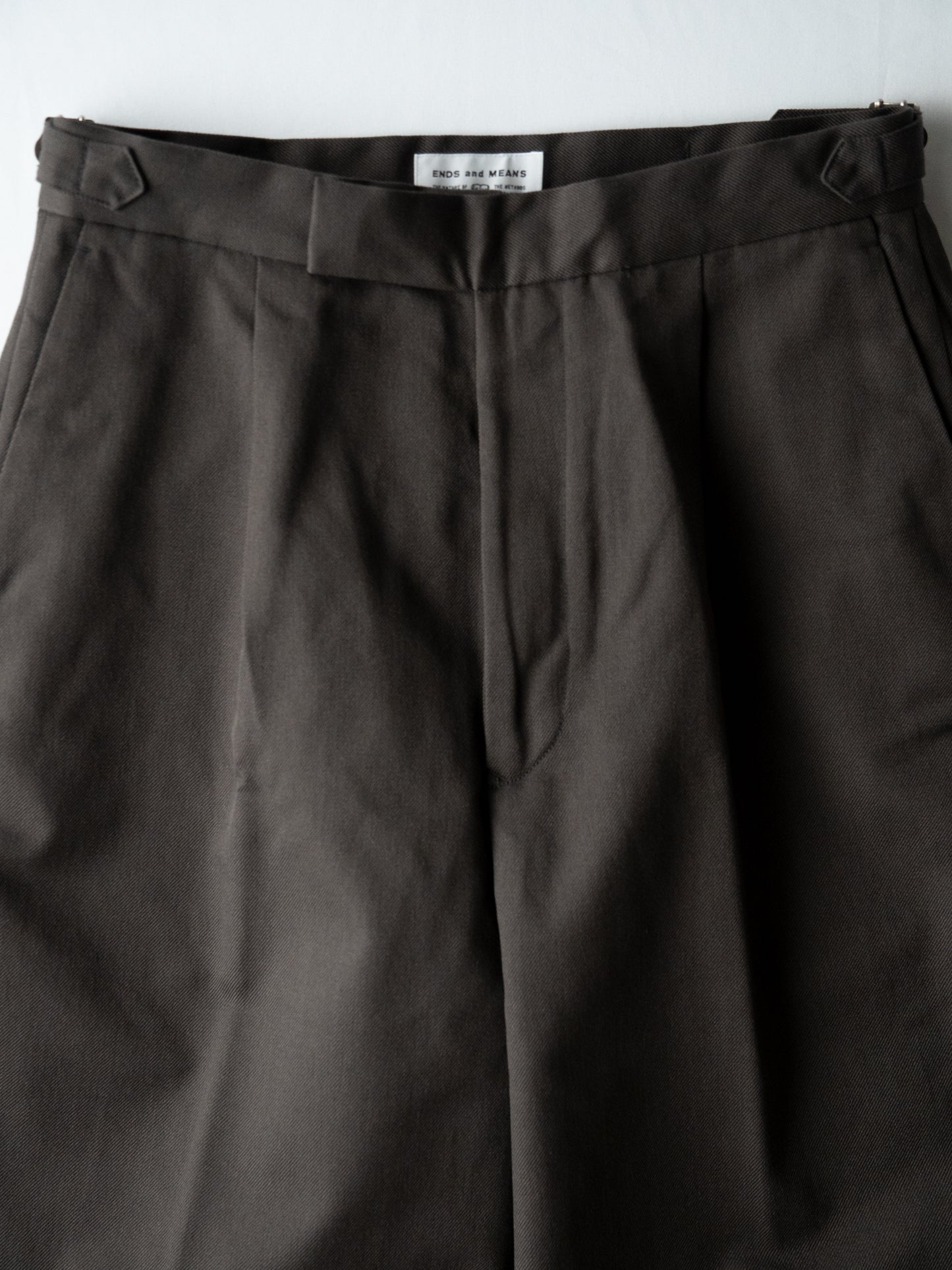 Wool Easy Trad Trousers