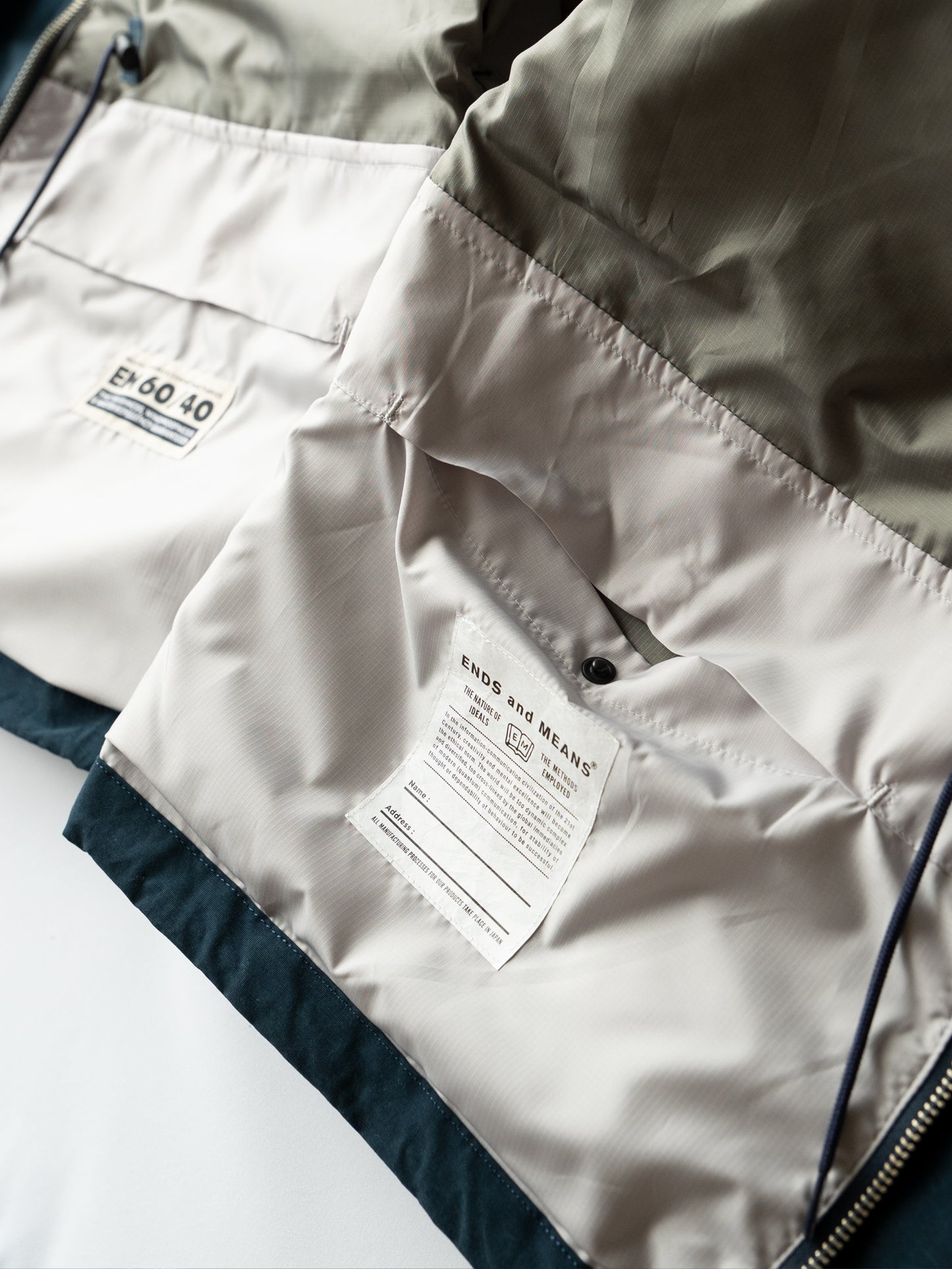 Sanpo Jacket Smoke Navy