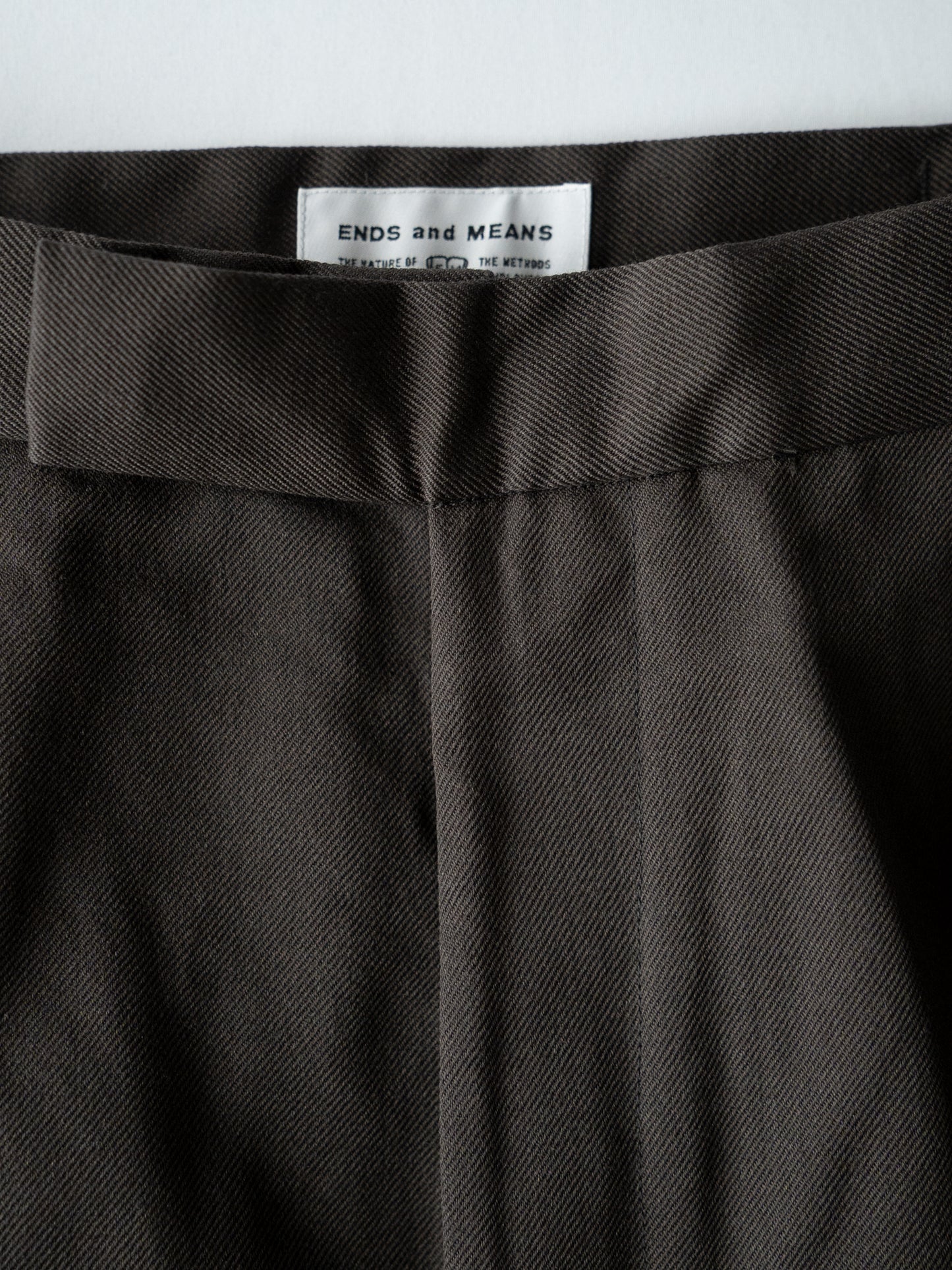 Wool Easy Trad Trousers