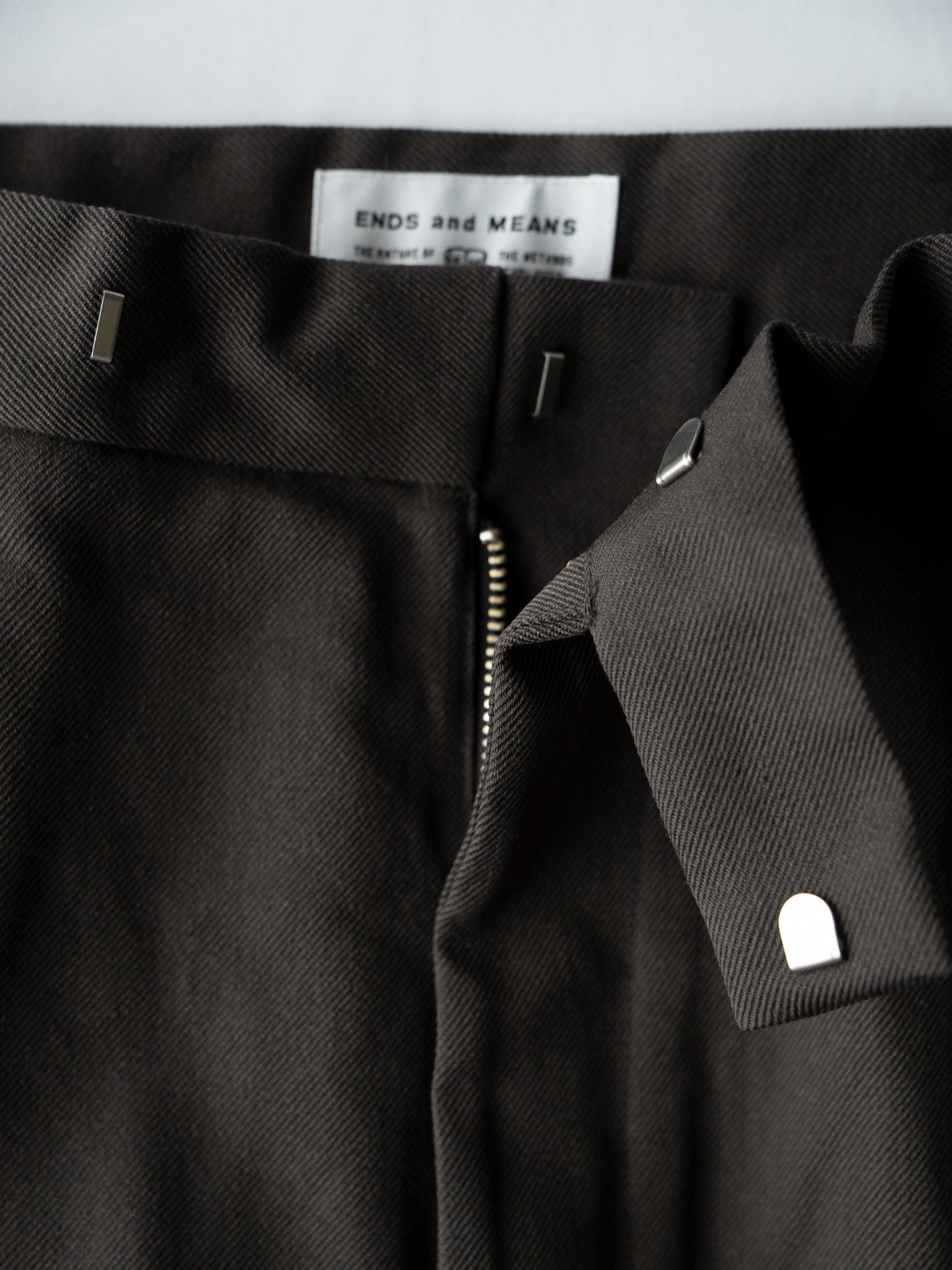 Wool Easy Trad Trousers