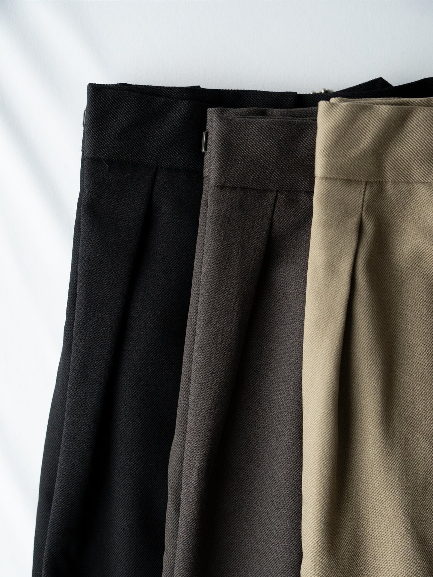 Wool Easy Trad Trousers