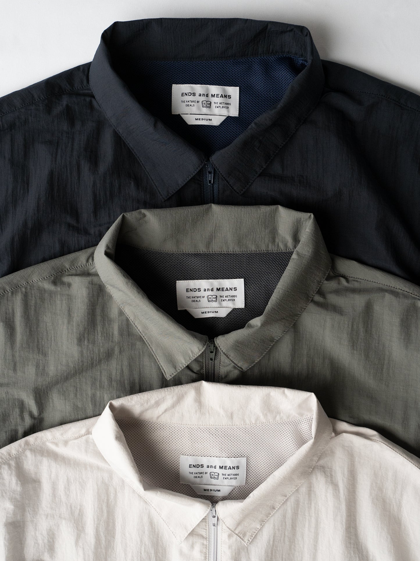 P/O Zip Shirts
