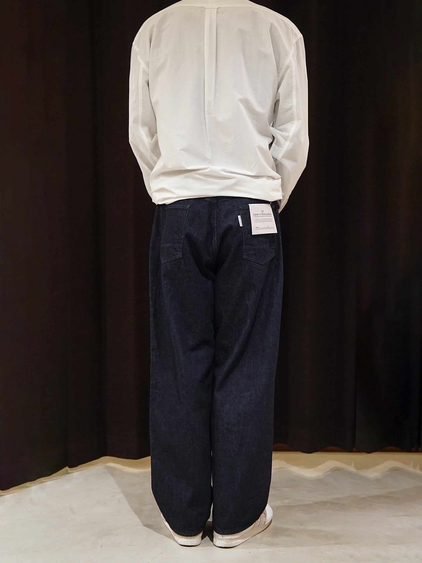 Relaxed fit 5 Pockets Denim Indigo