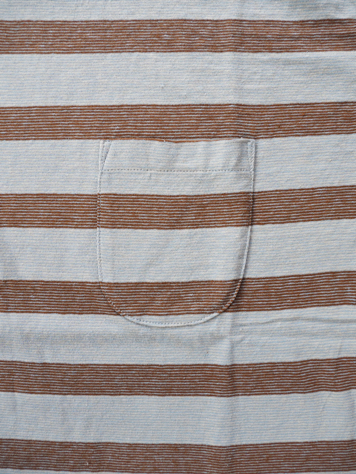 Horizontal striped Pocket Tee