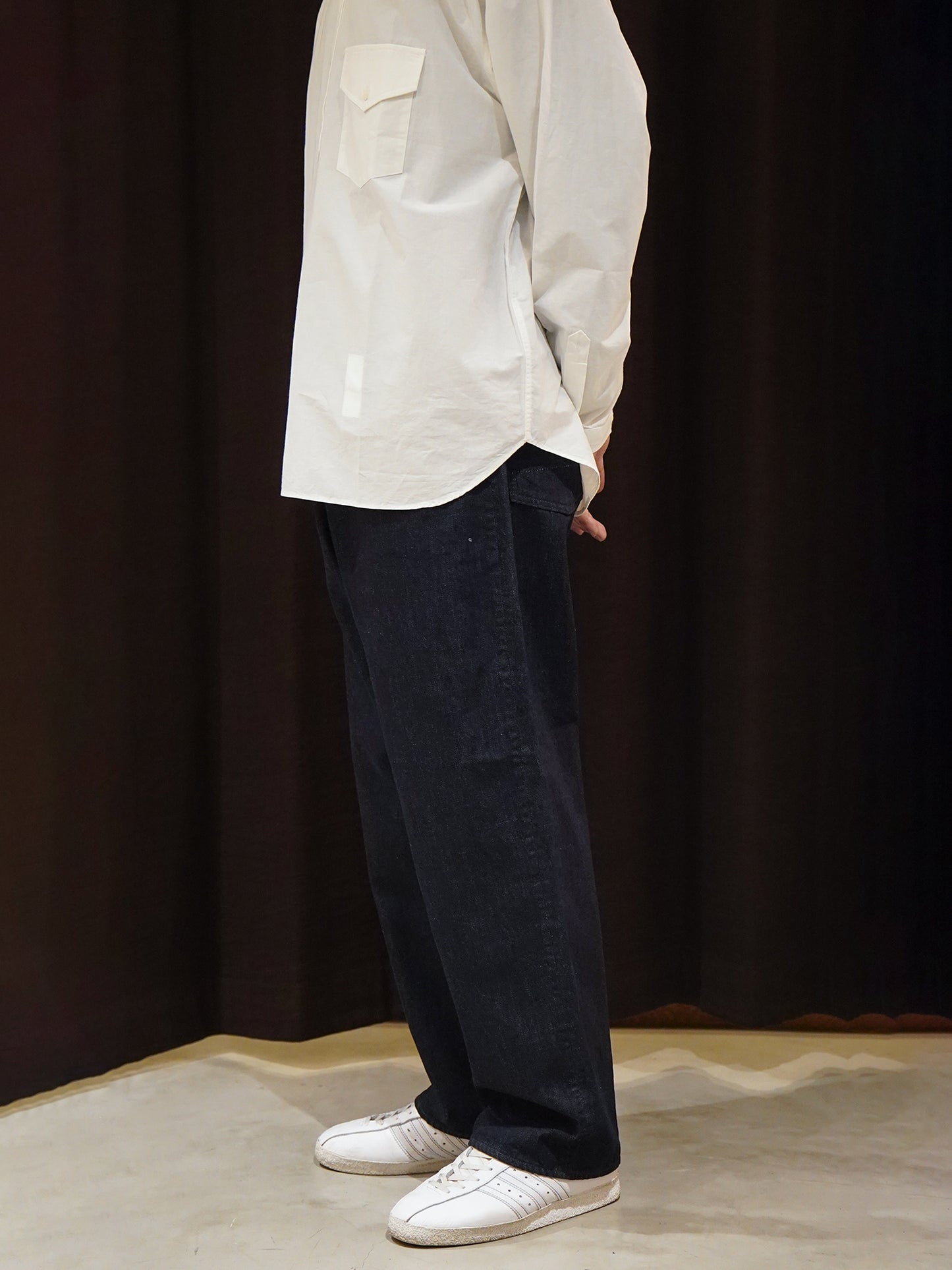 Relaxed fit 5 Pockets Denim Indigo