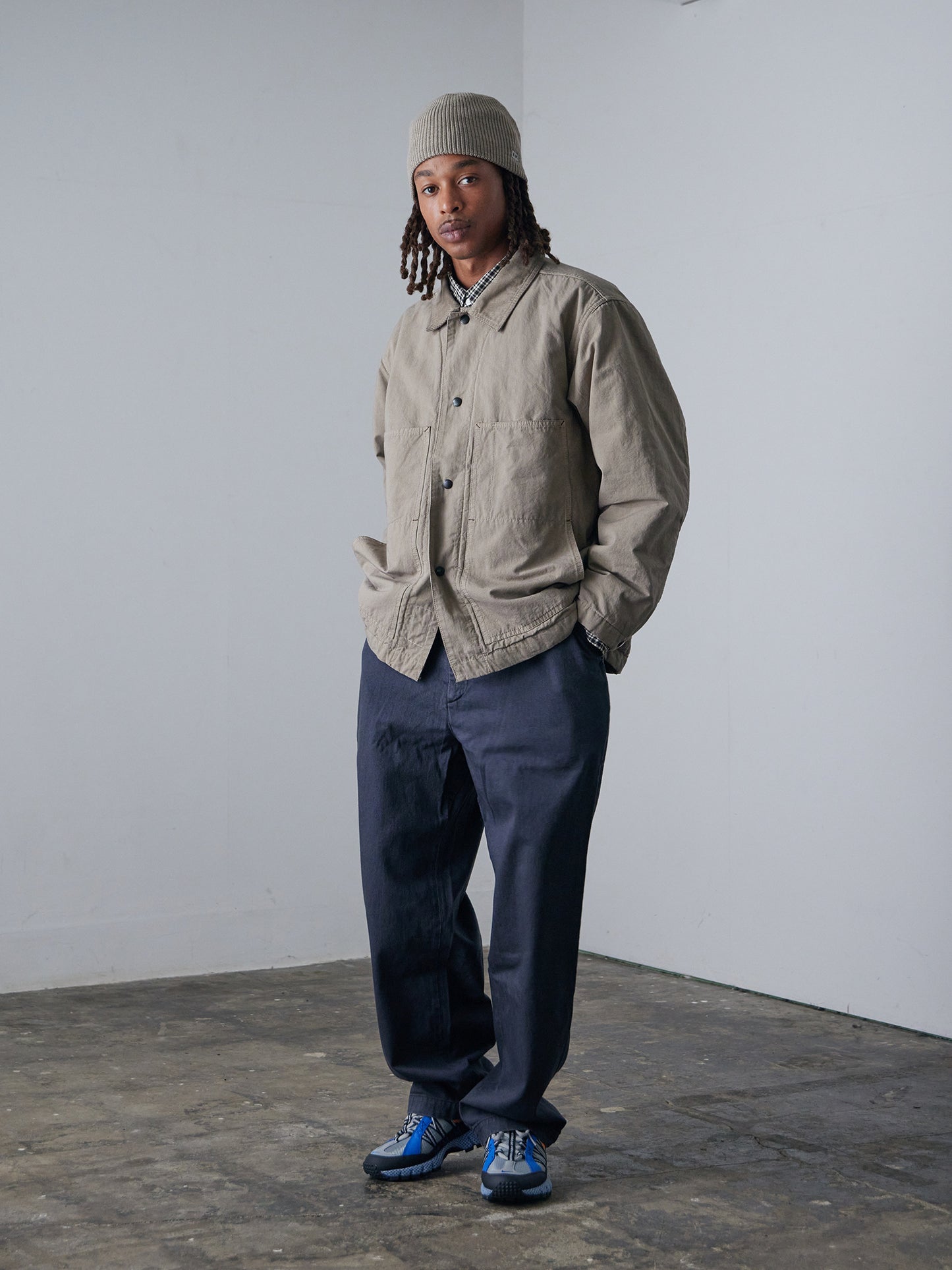 Work Chino Gray Denim 23A/W