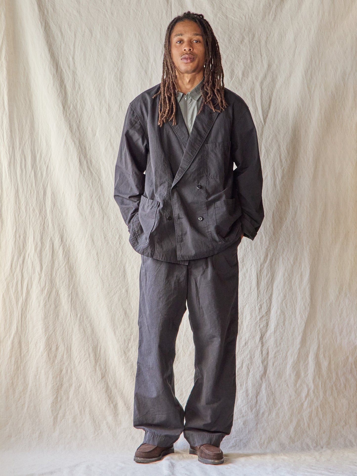 Double Breasted Work Jacket