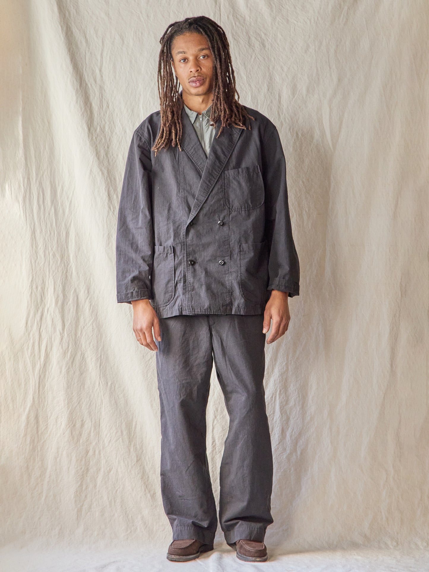 Double Breasted Work Jacket