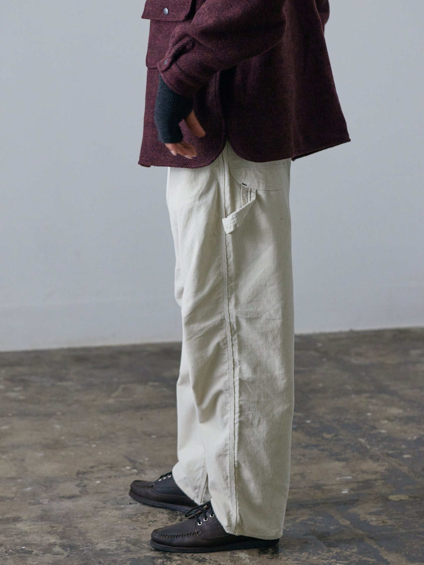 Waffle Cord Painter Pants