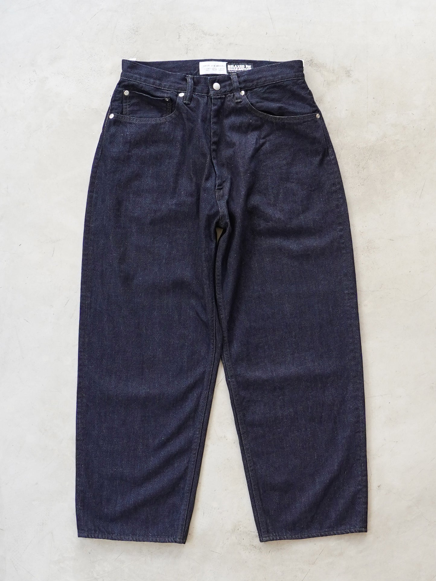 Relaxed fit 5 Pockets Denim Indigo