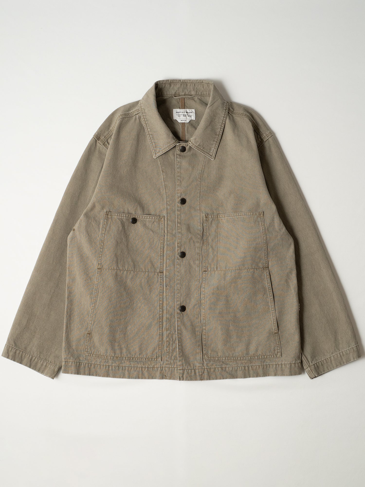 ジャケット・アウター ENDS and MEANS Coverall Jacket 10-6-36 1_30f21d91-c703-44a4-8976-