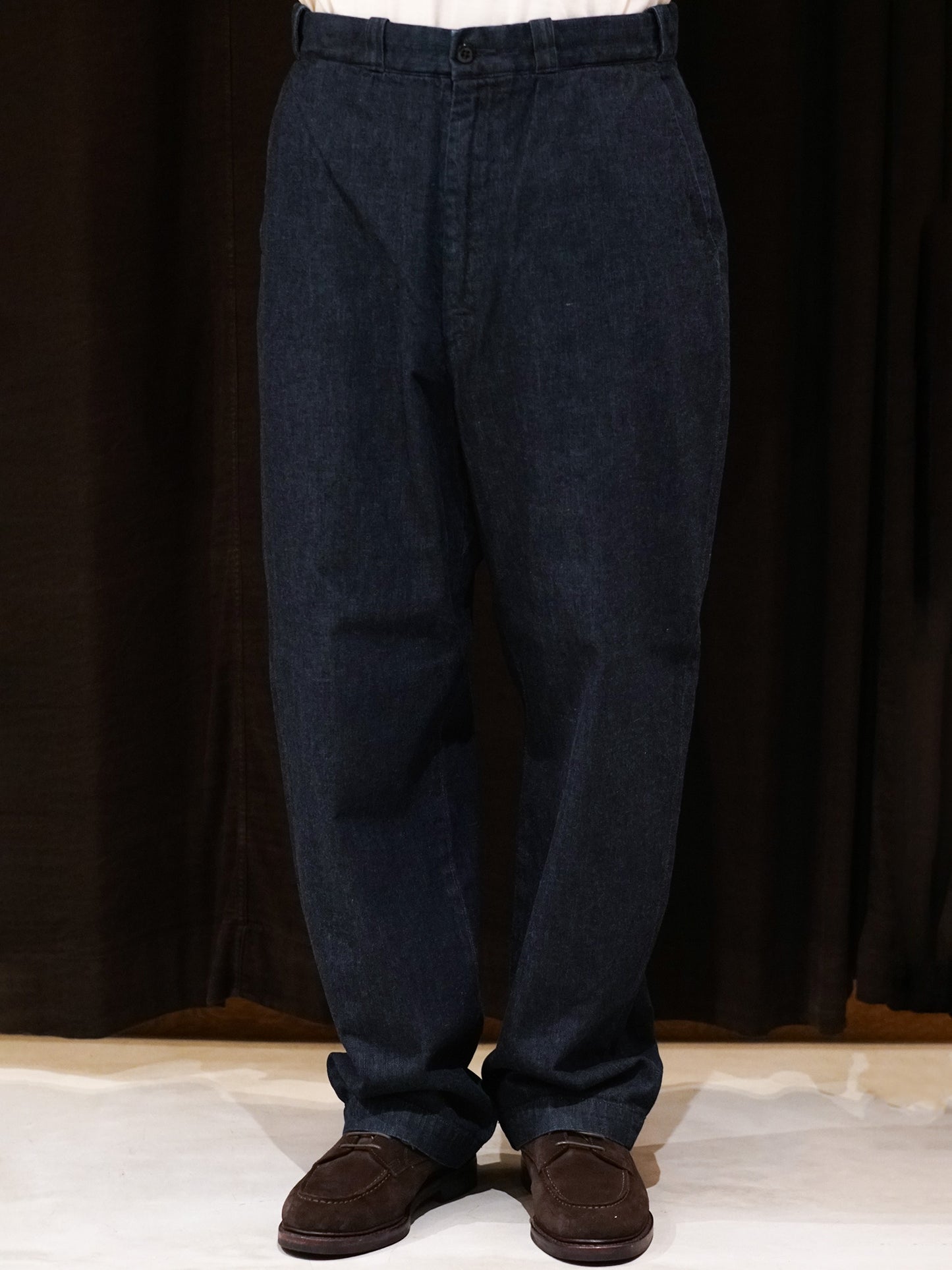 Work Chino Indigo Denim 23A/W