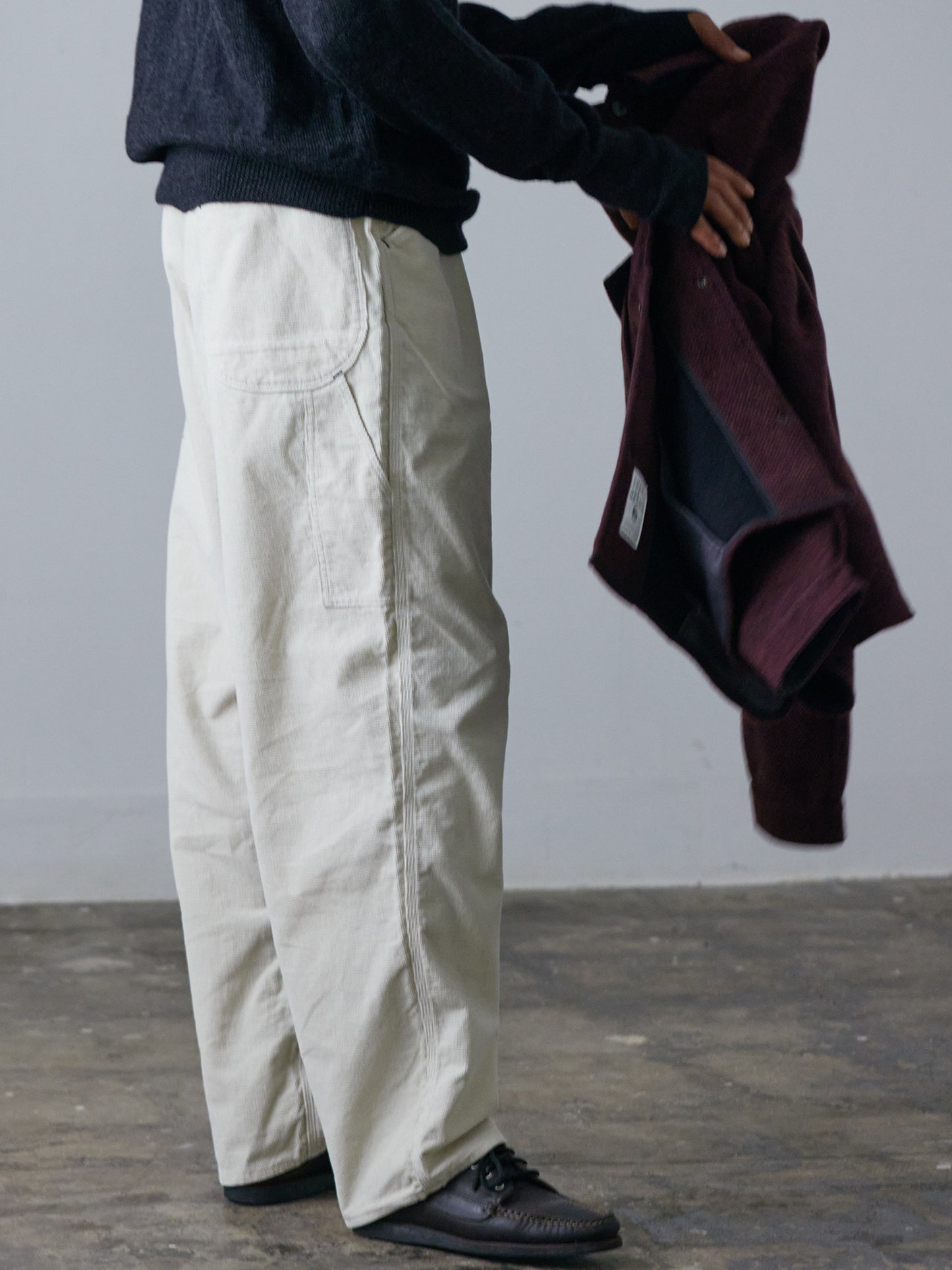 Waffle Cord Painter Pants