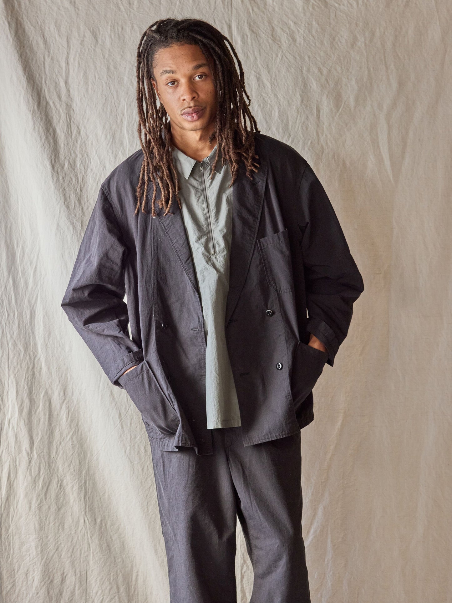 Double Breasted Work Jacket