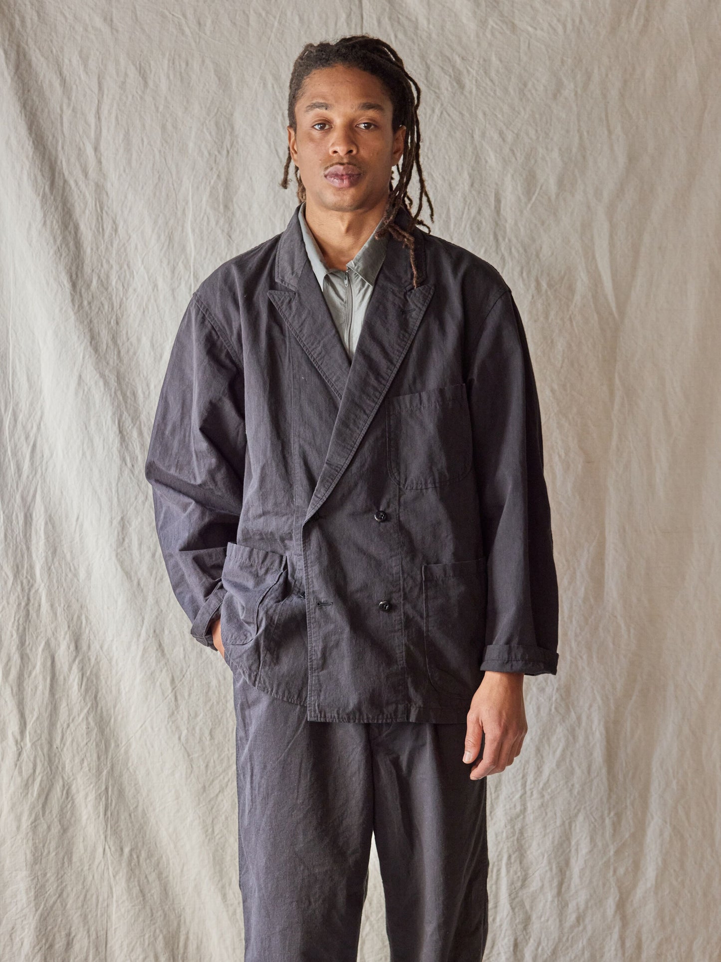 Double Breasted Work Jacket