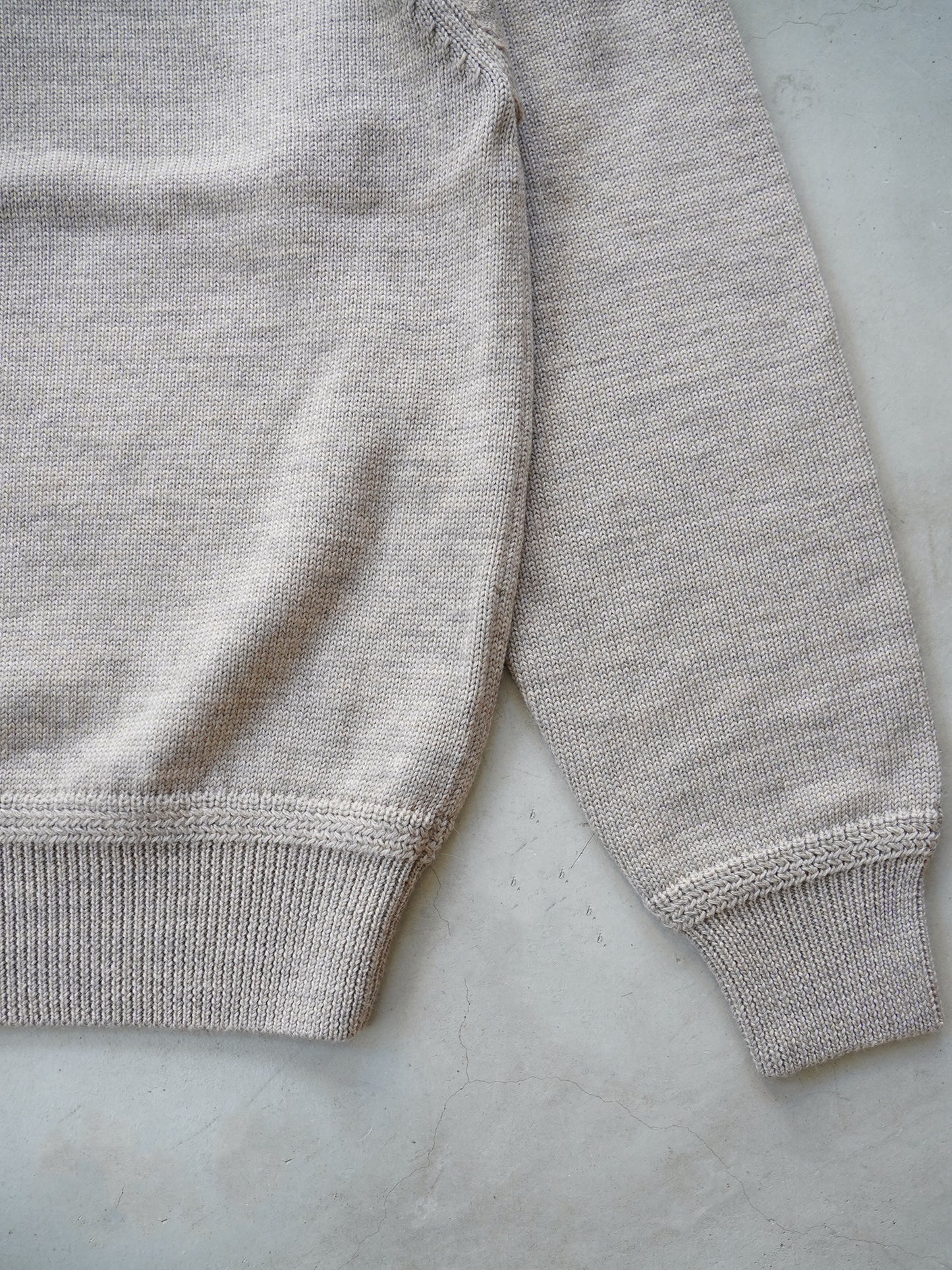 Merino Wool Crew Neck Knit