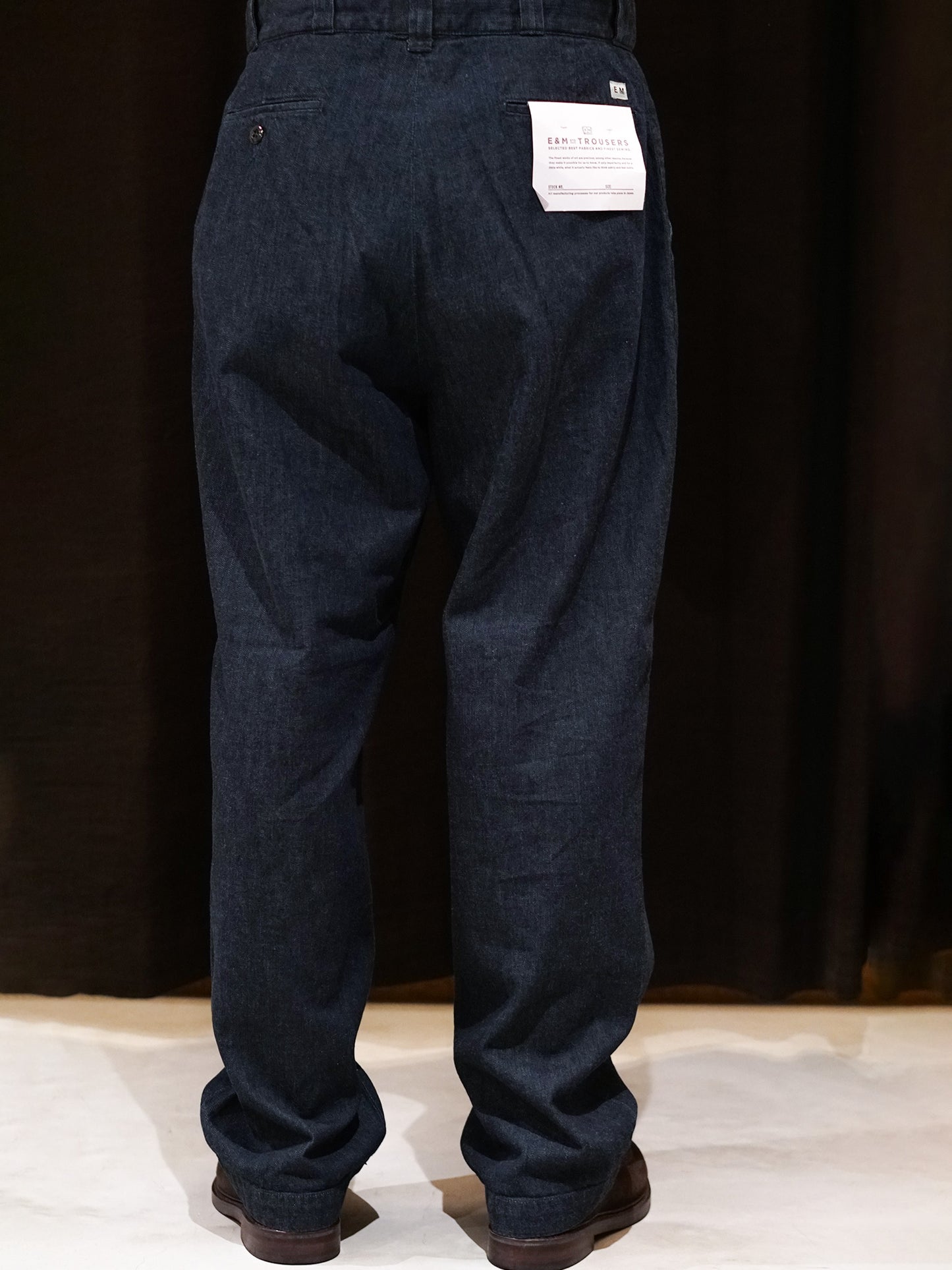 Work Chino Indigo Denim 23A/W