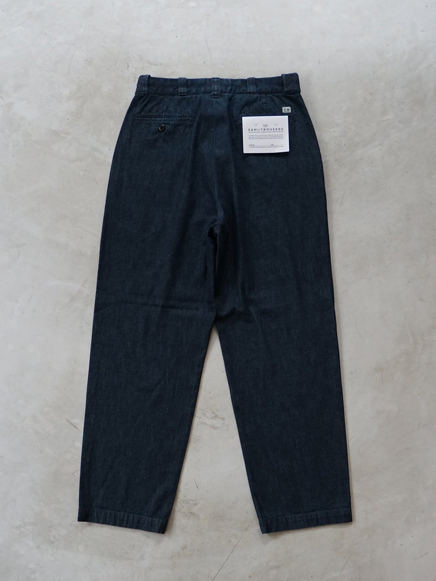 Work Chino Indigo Denim 23A/W