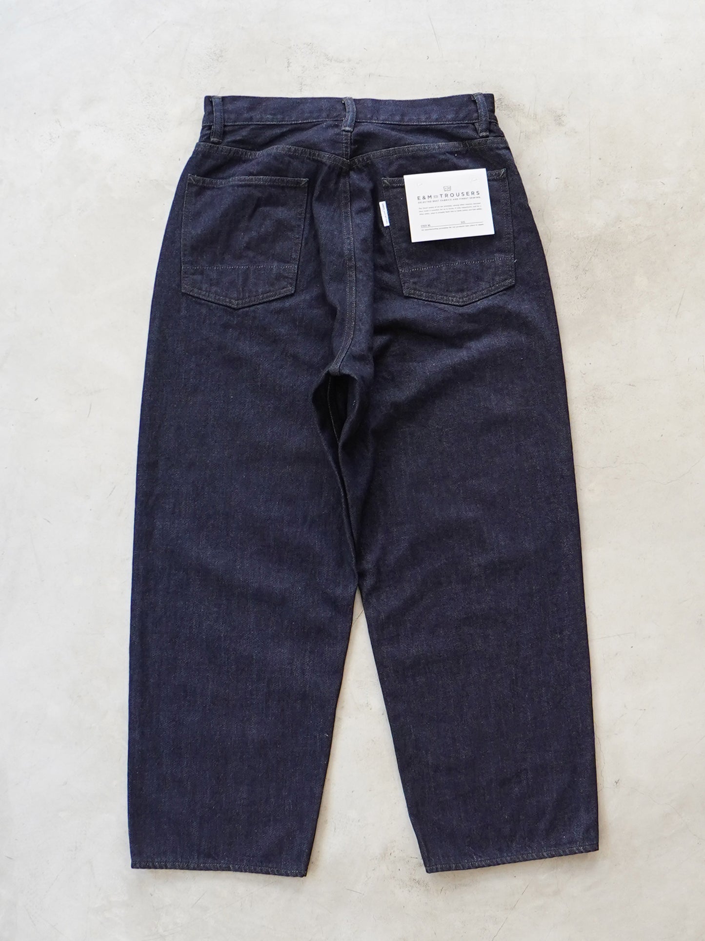Relaxed fit 5 Pockets Denim Indigo