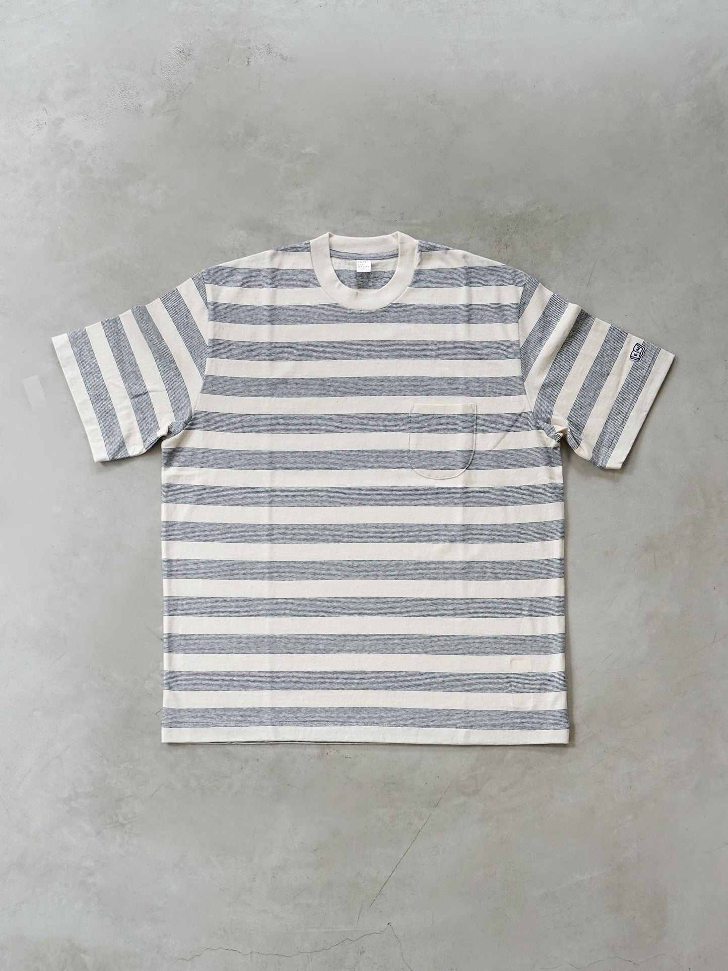 Horizontal Stripe Pocket Tee CH Limited Colour