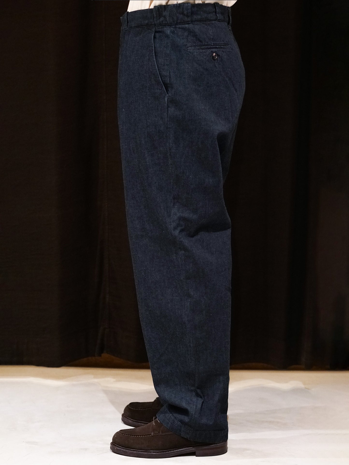 Work Chino Indigo Denim 23A/W