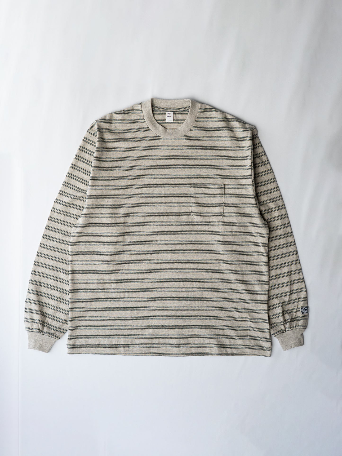 Horizontal Striped L/S Tee