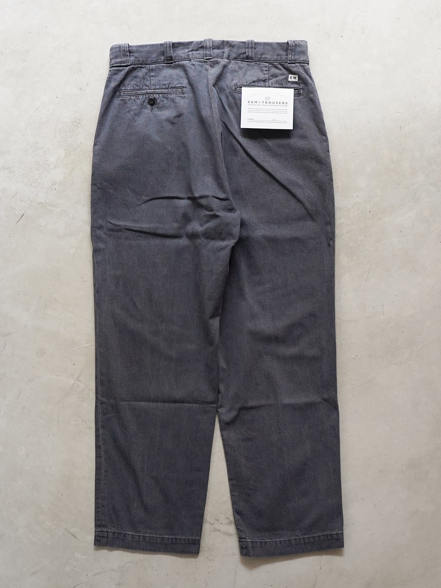 Work Chino (Dark Navy / Gray Denim)