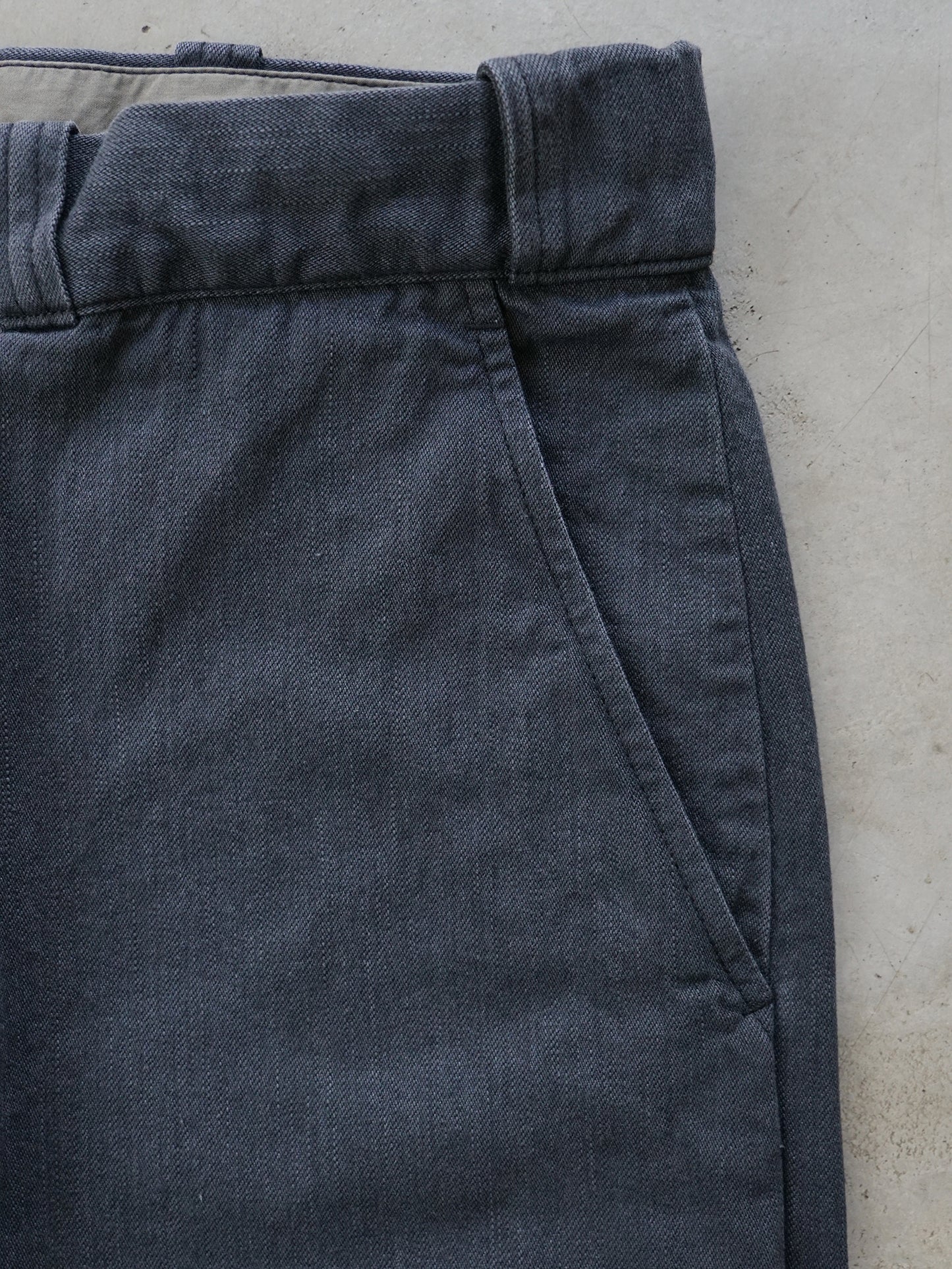 Work Chino Gray Denim 23A/W