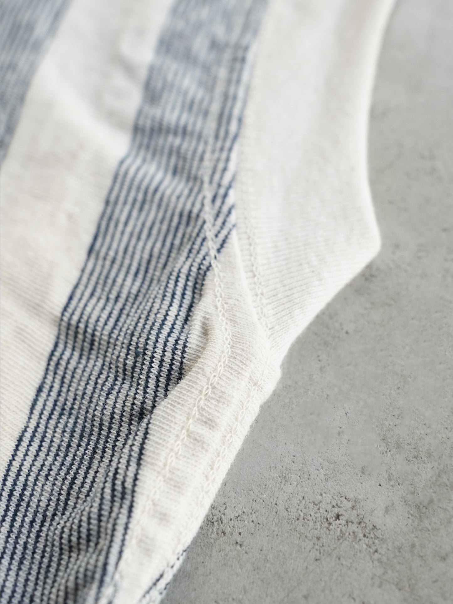 Horizontal Stripe Pocket L/S Tee CH Limited Colour