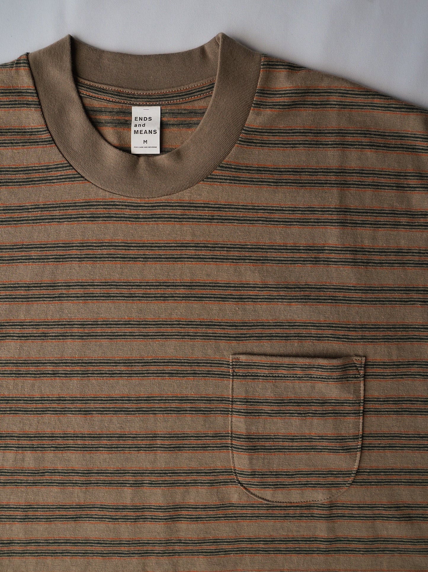 Horizontal Striped L/S Tee
