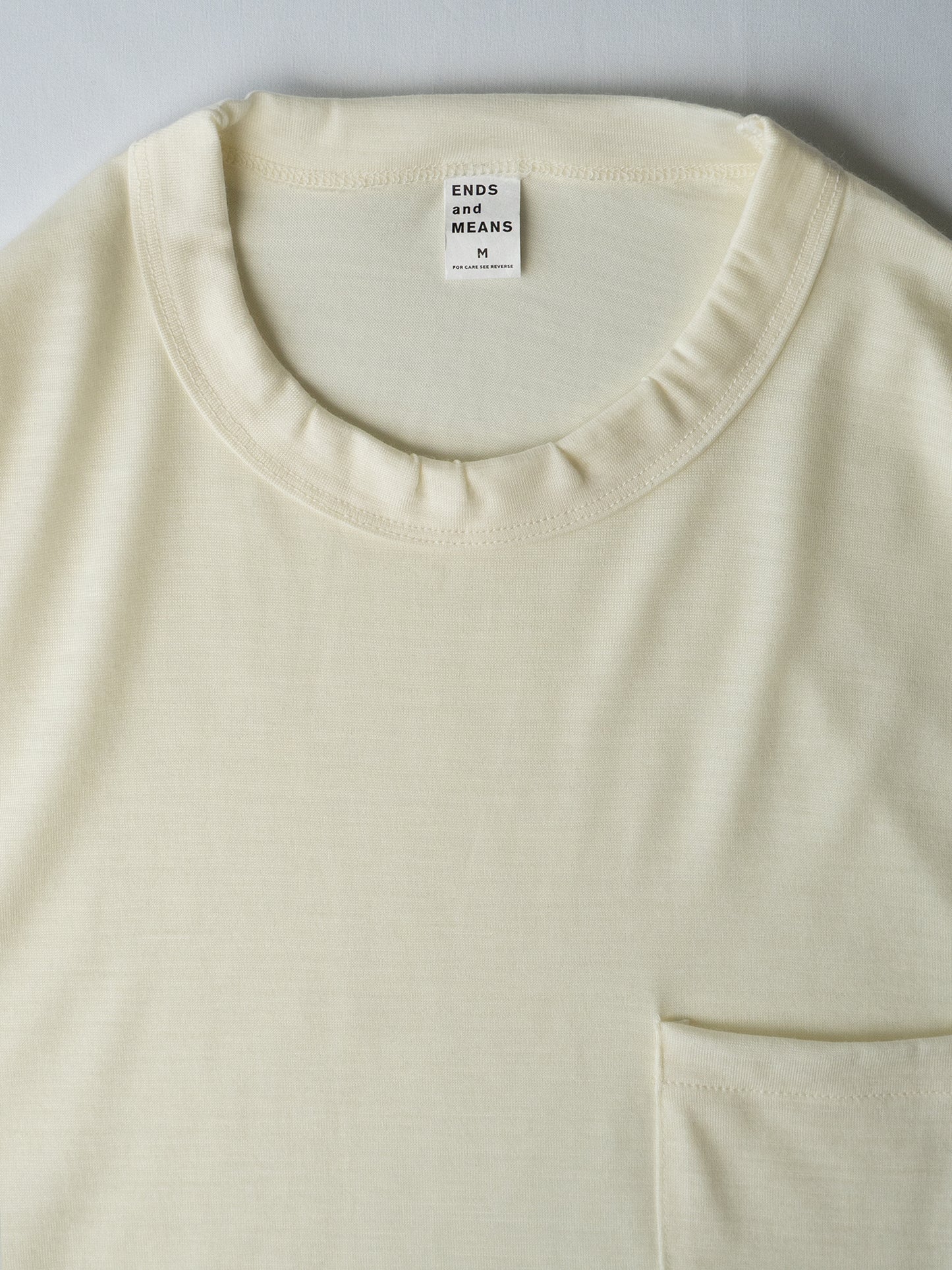 Merino Wool Pocket L/S Tee