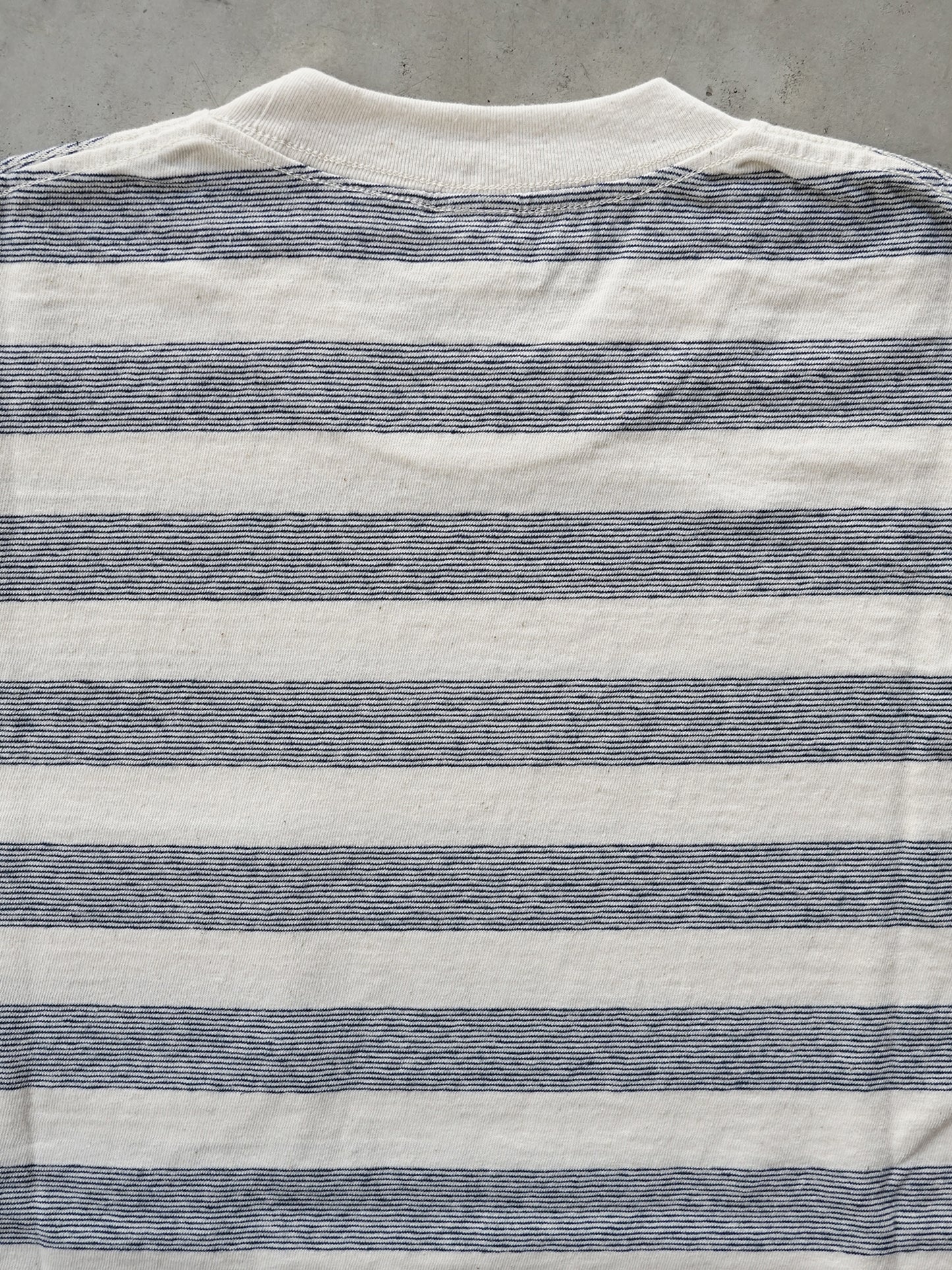 Horizontal Stripe Pocket L/S Tee CH Limited Colour