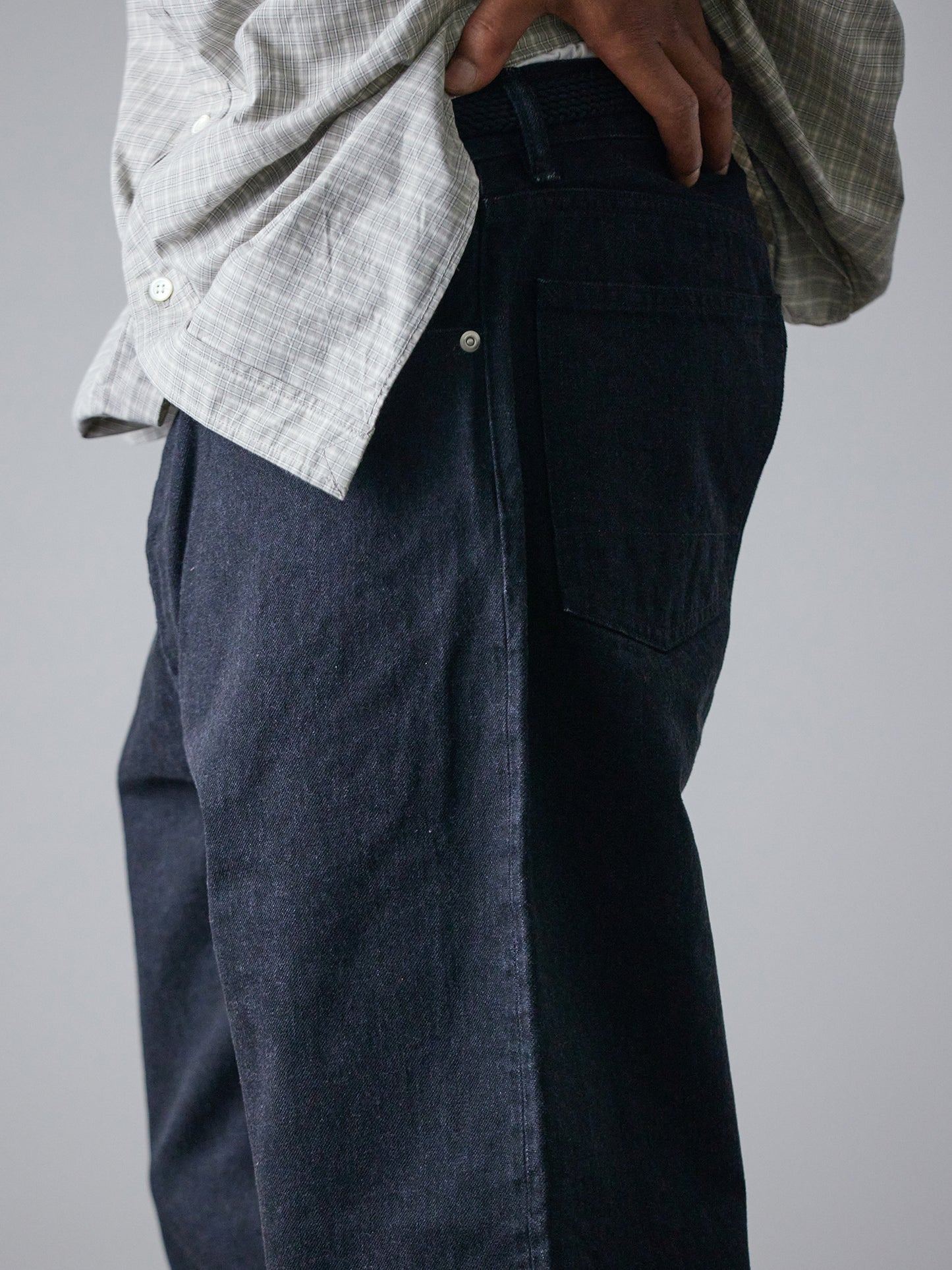 5 Pockets Denim Black