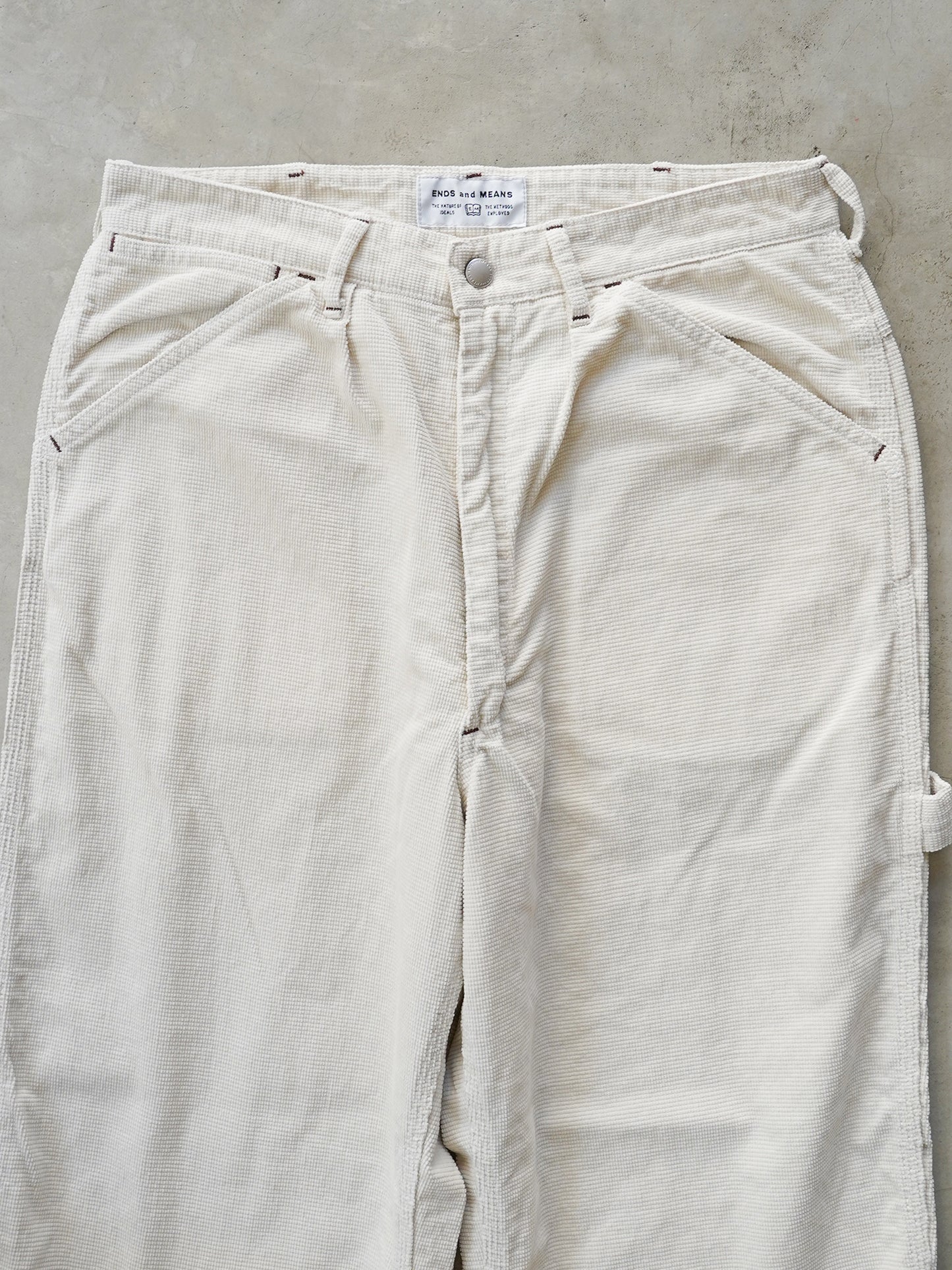 Waffle Cord Painter Pants