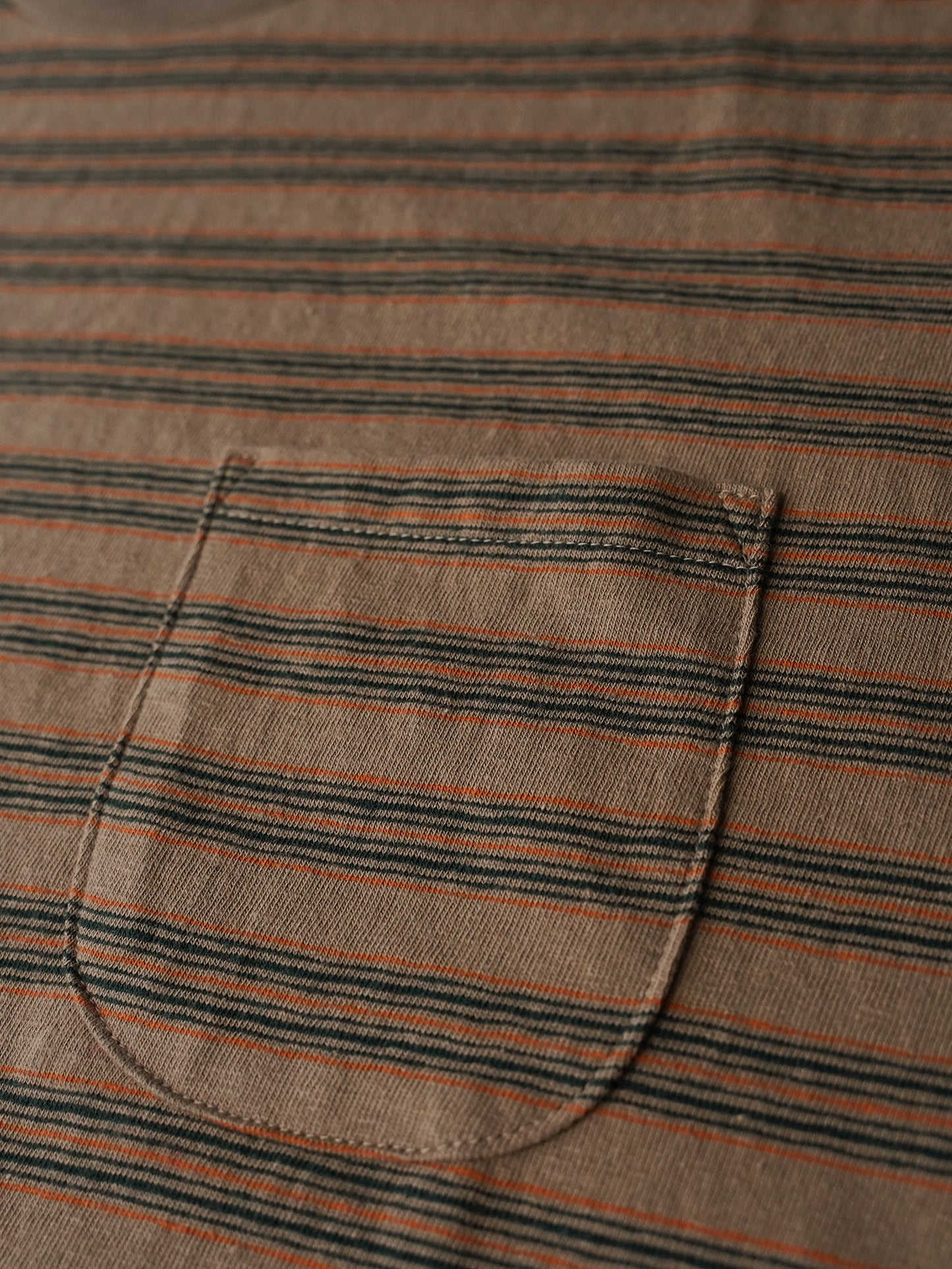 Horizontal Striped L/S Tee