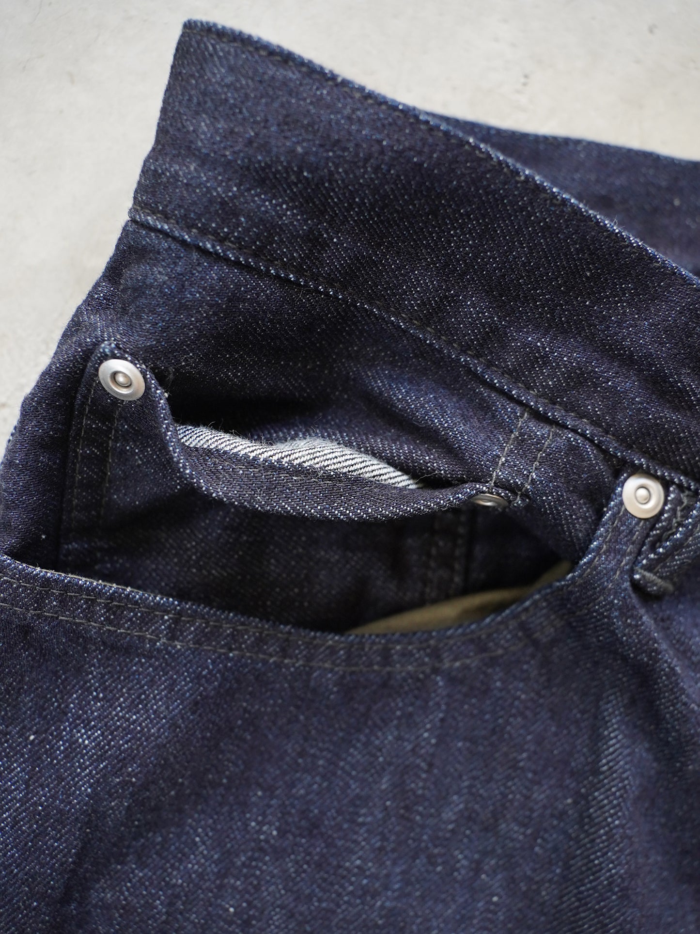 Relaxed fit 5 Pockets Denim Indigo