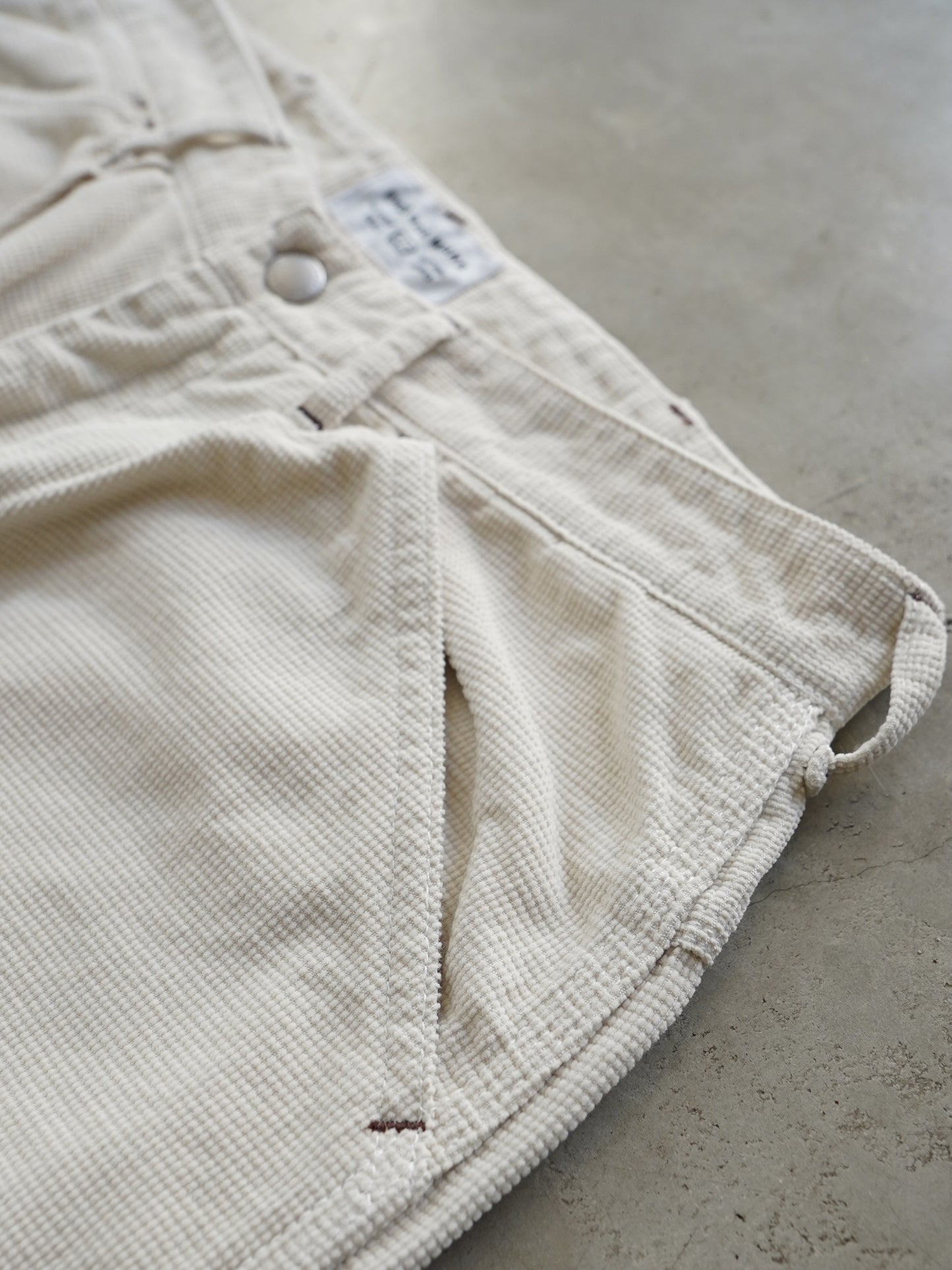 Waffle Cord Painter Pants