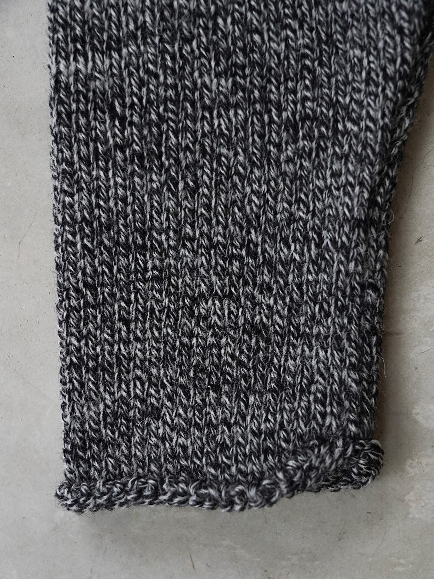 Roll Neck Nep Knit