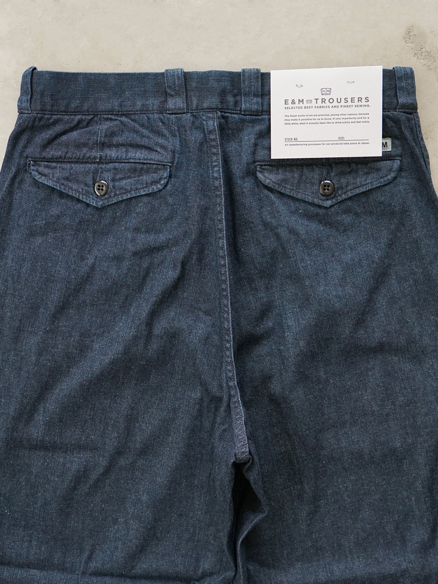 Army Chino Indigo Denim 23A/W