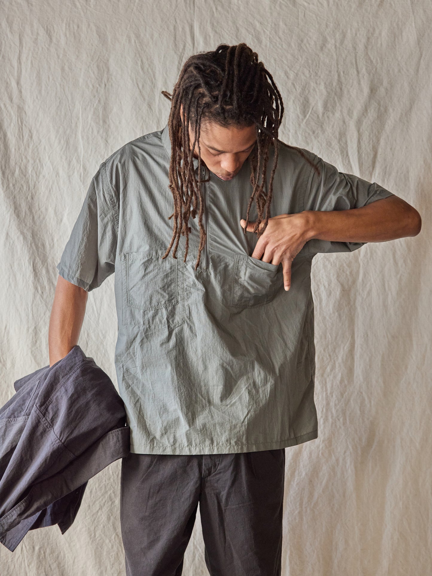 P/O Zip Shirts