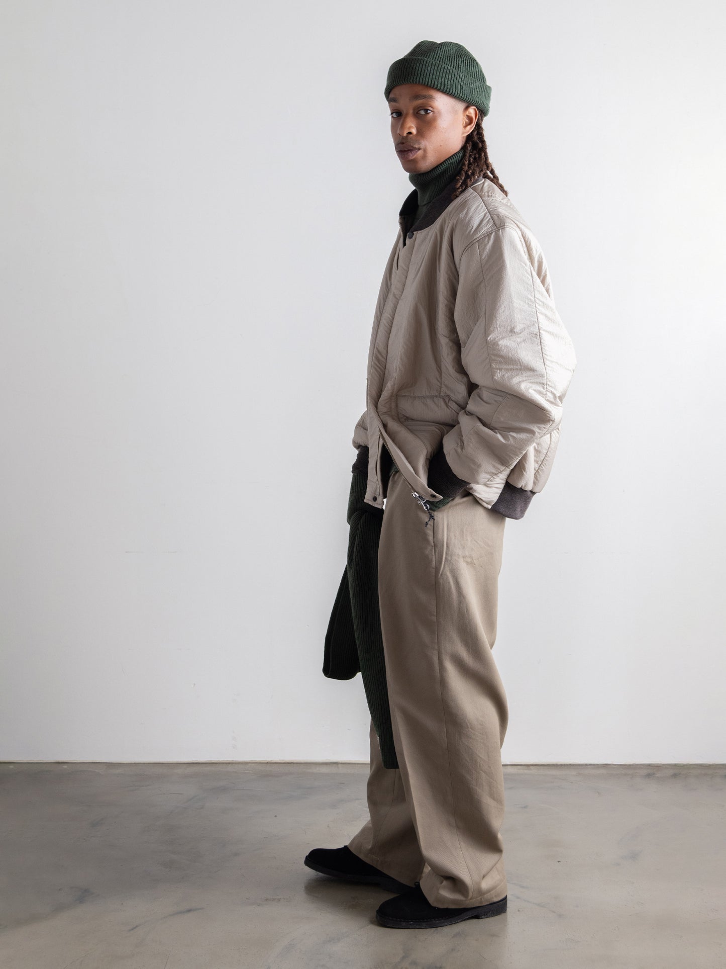 Wool Easy Trad Trousers