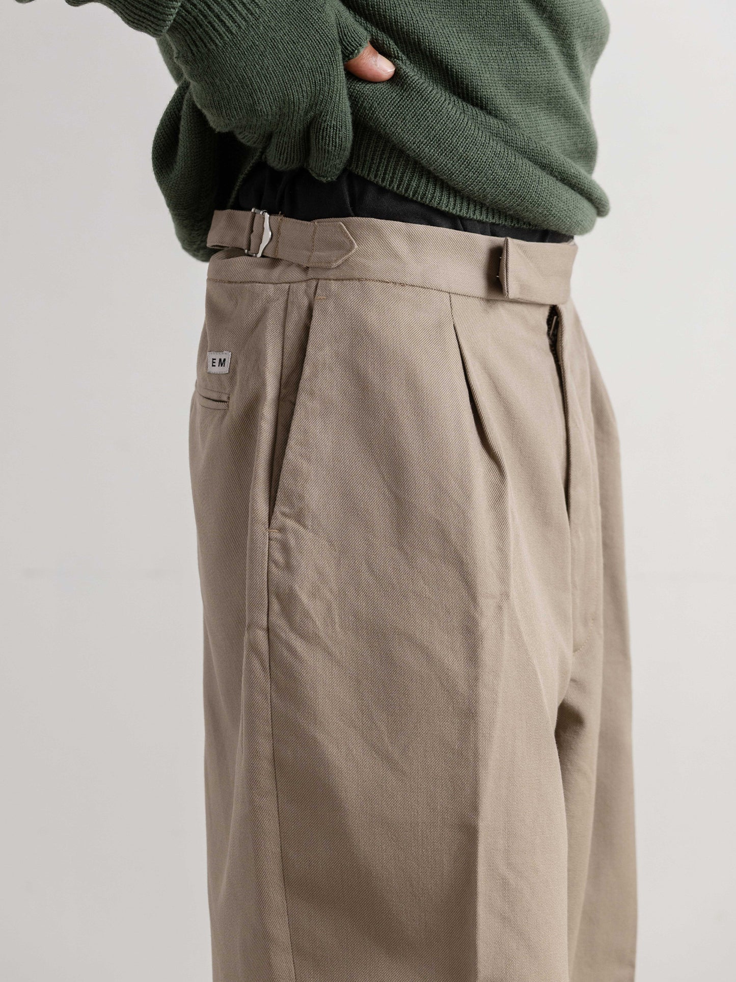Wool Easy Trad Trousers