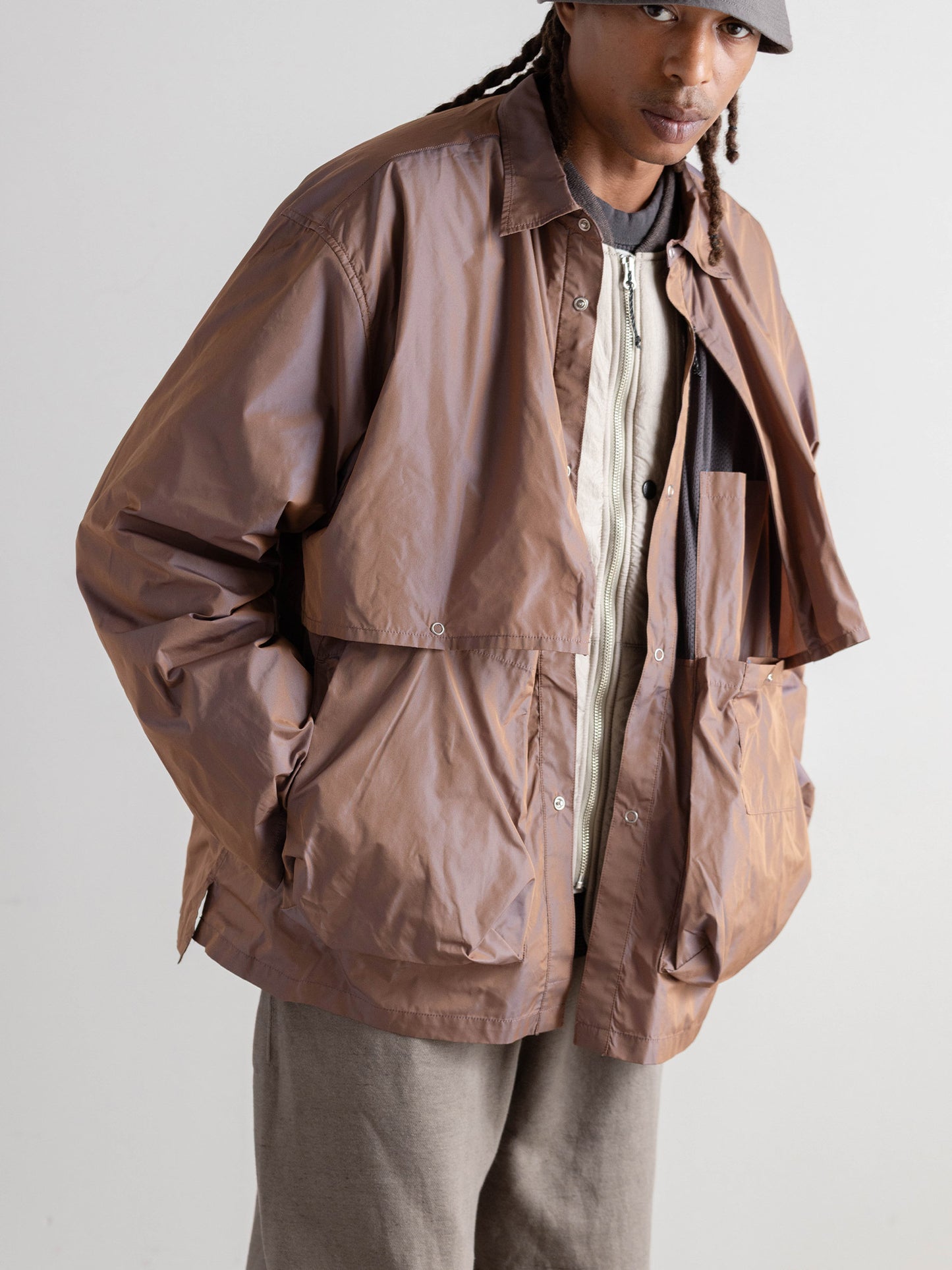 Utility Light Shirts Jacket