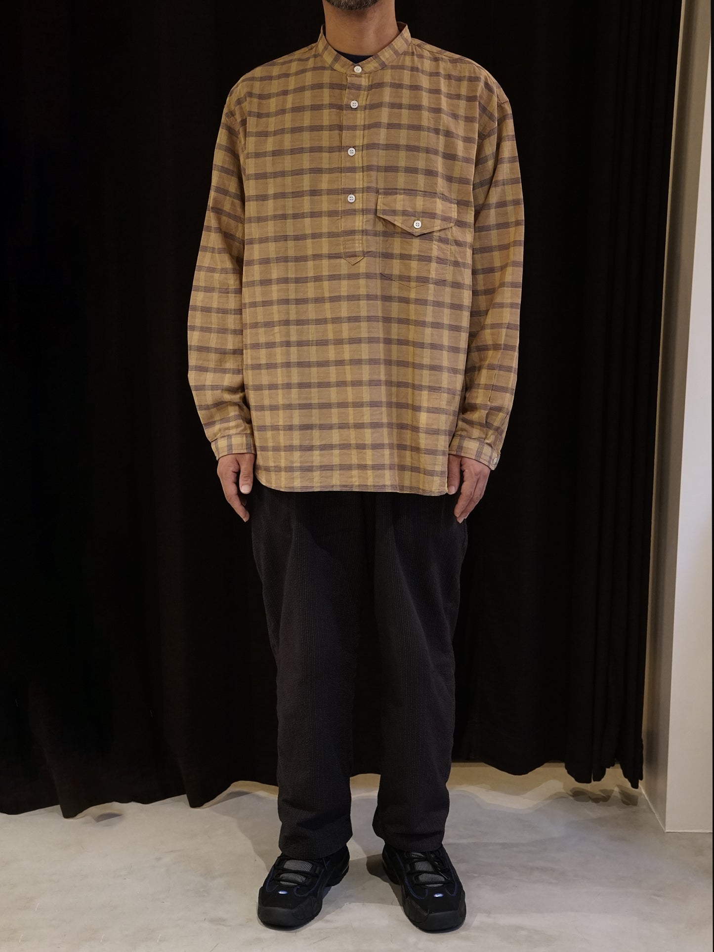 Band Collar Shirts Limited Colour