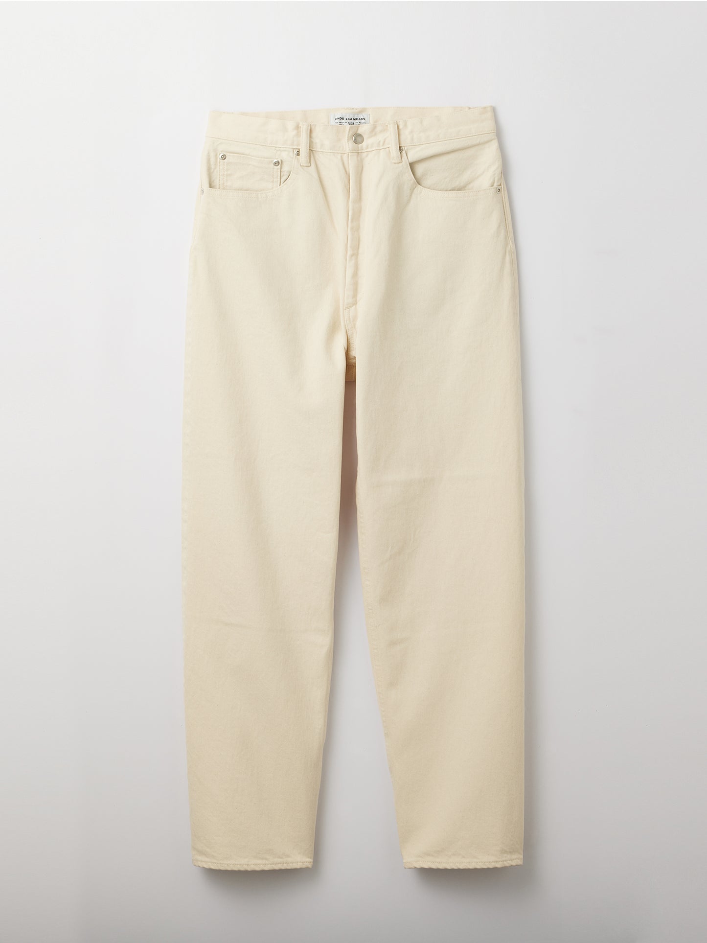 5 Pockets Denim Natural